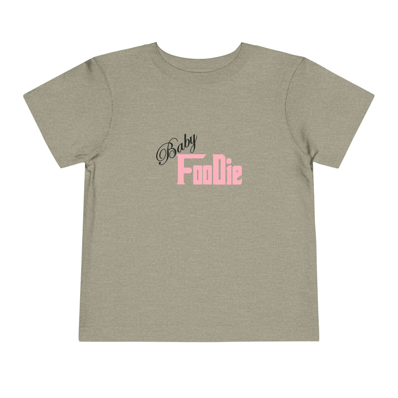 L.O.E.F Baby Foodie Toddler Tee Shirt (Soft Pink)