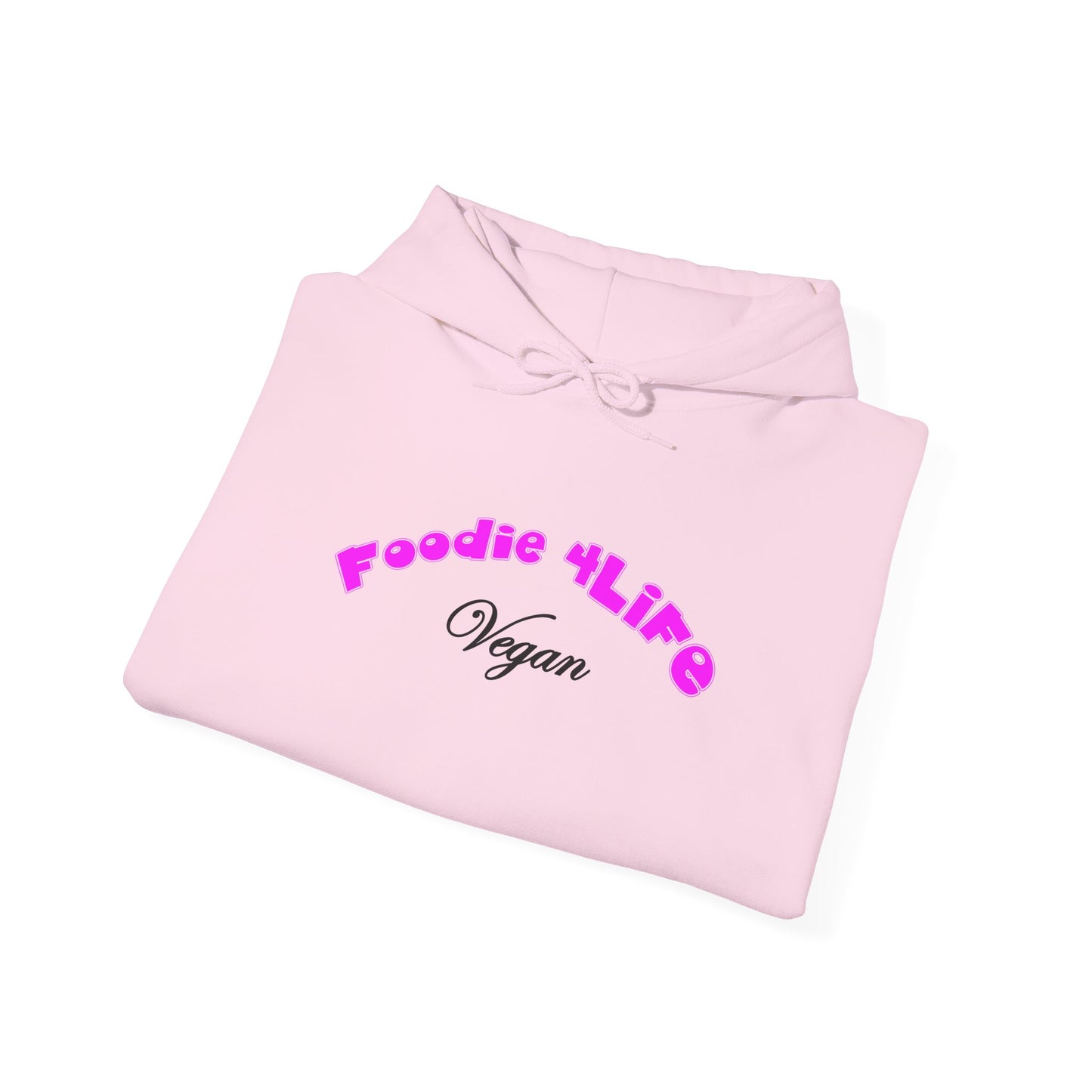 L.O.E.F Foodie 4Life Vegan Hoodie (Fuchsia)