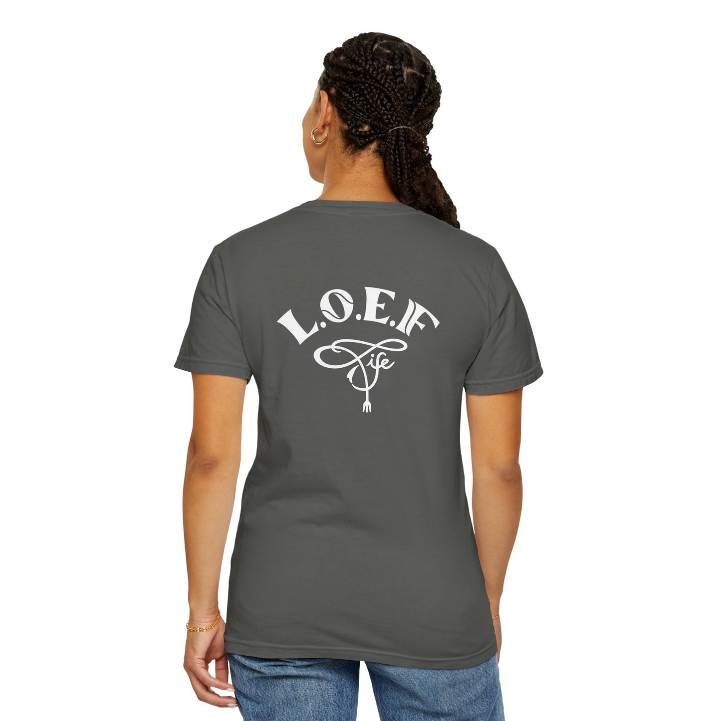 L.O.E.F Foodie Unisex Tee Shirt (White)