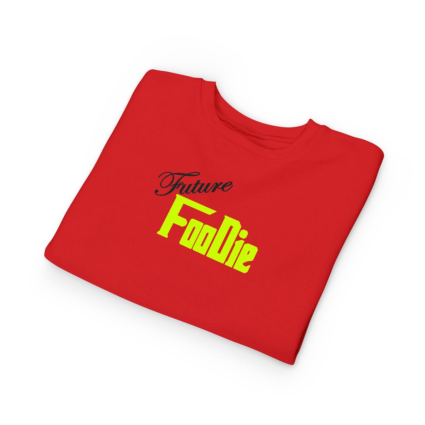 L.O.E.F Future Foodie Toddler Sweatshirt (Neon Yellow)