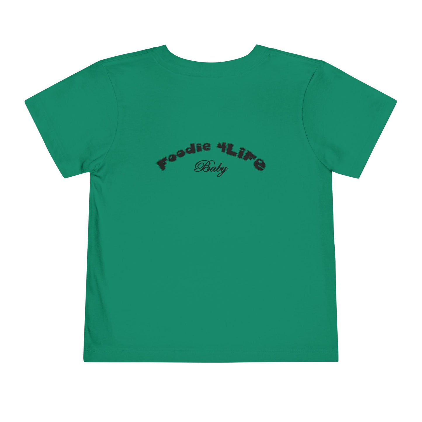 L.O.E.F Foodie 4Life Baby Short Sleeve Tee Shirt (Black)