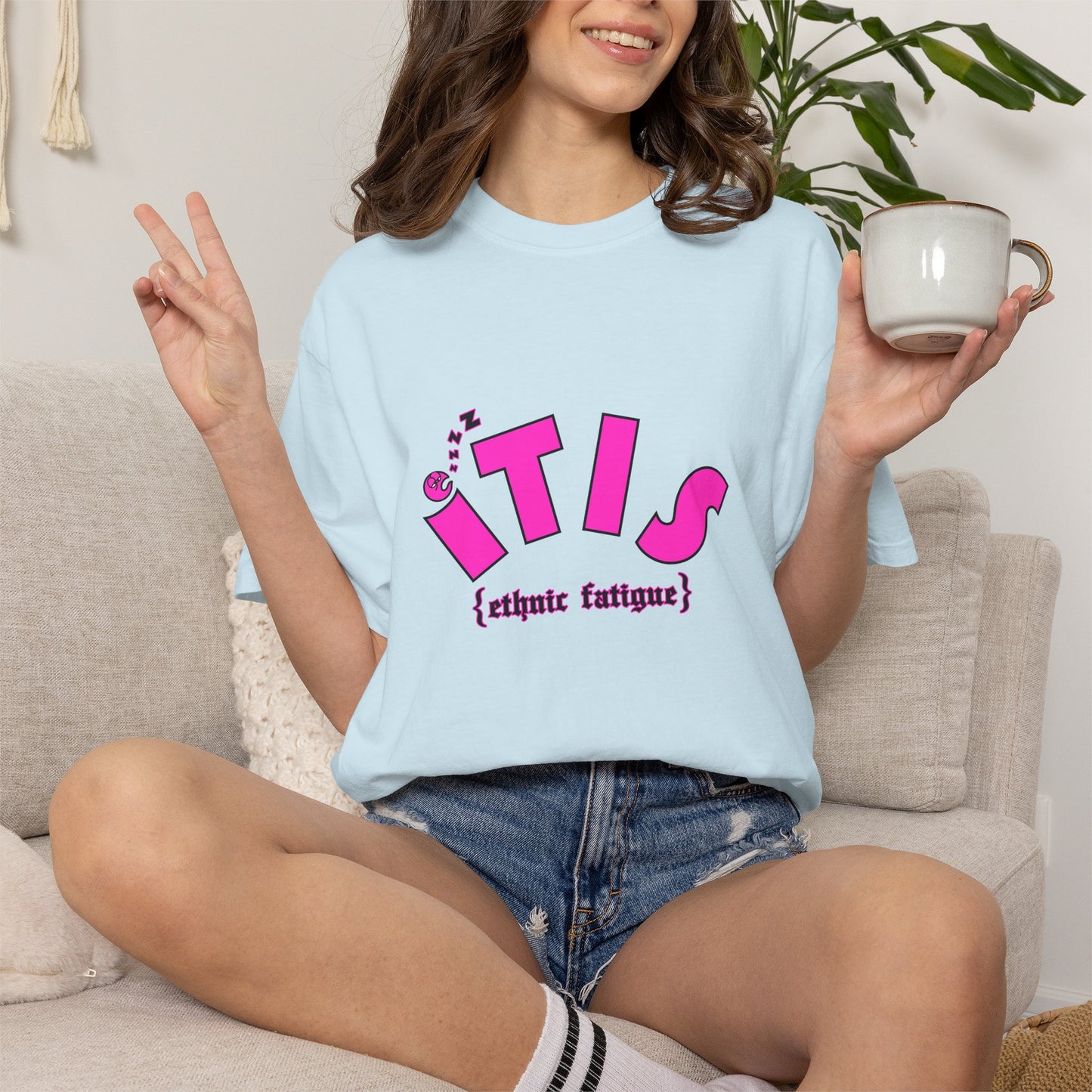 L.O.E.F ITIS Unisex Tee shirt (Pink)