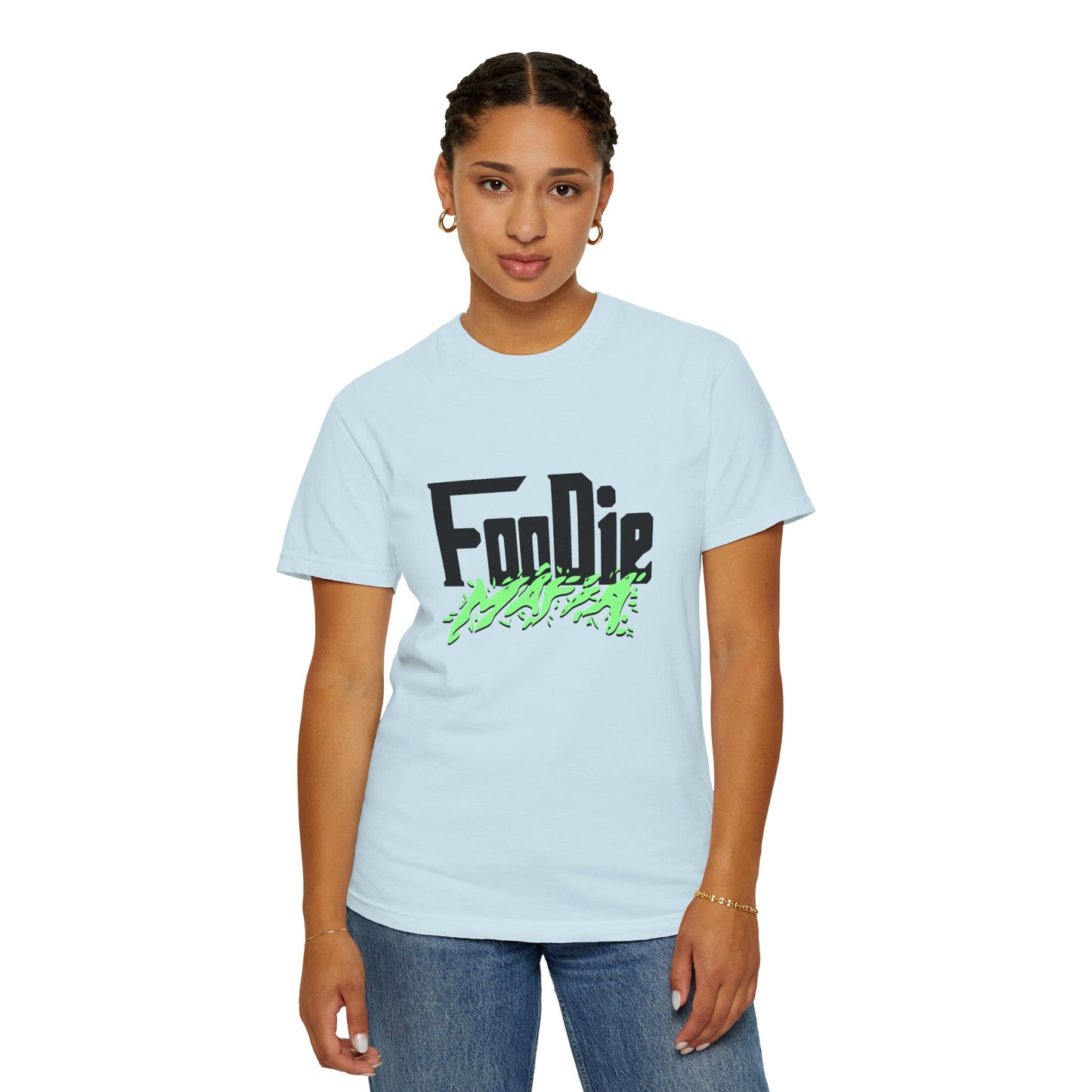 L.O.E.F Foodie Mafia Tee Shirt (Mint Green)