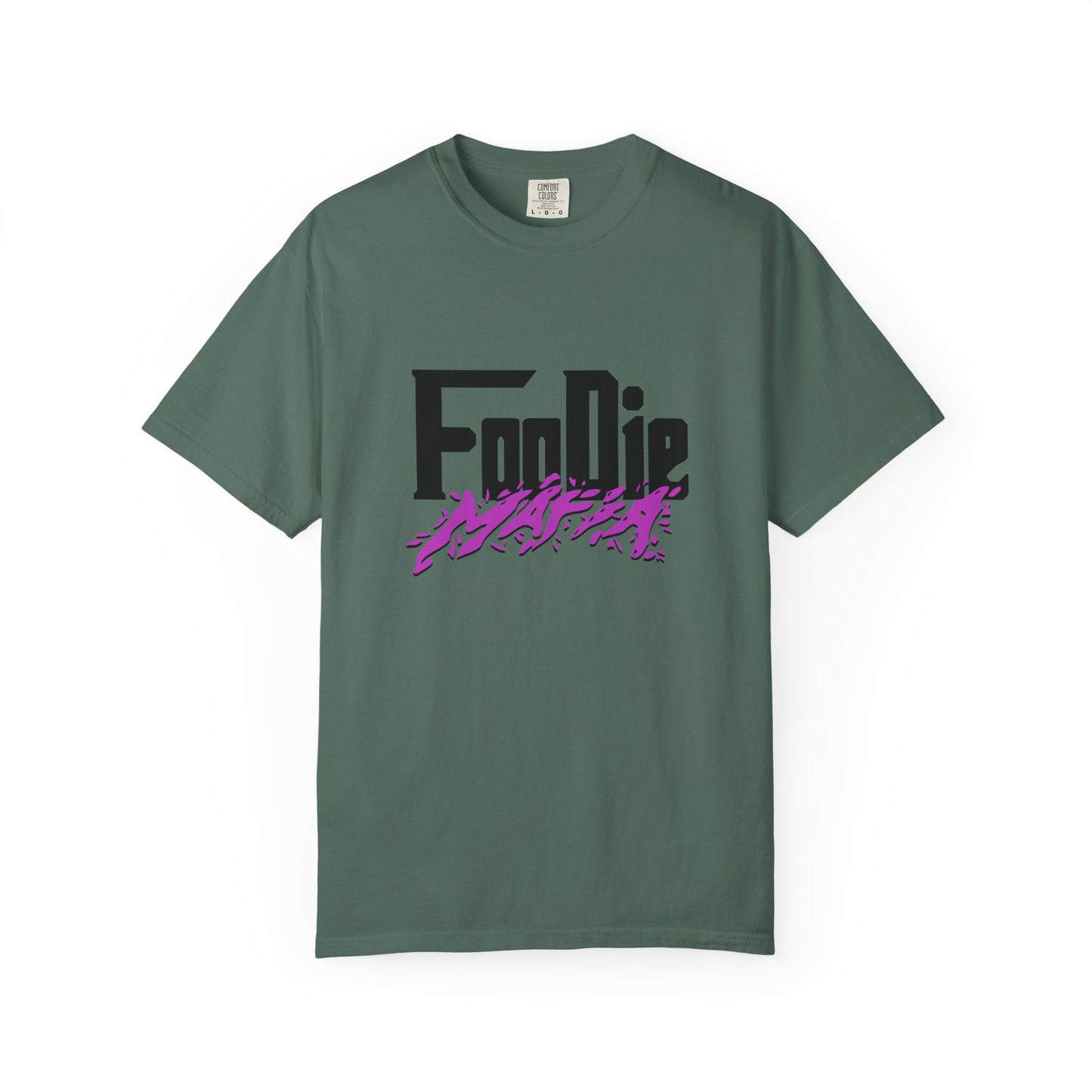 L.O.E.F Foodie Mafia Unisex Tee Shirt (Bright Purple)