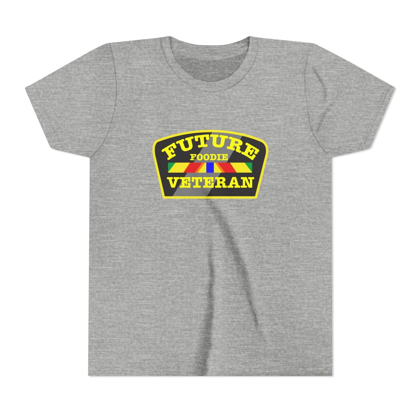 L.O.E.F Future Foodie Veteran Kids Tee Shirt (Yellow)