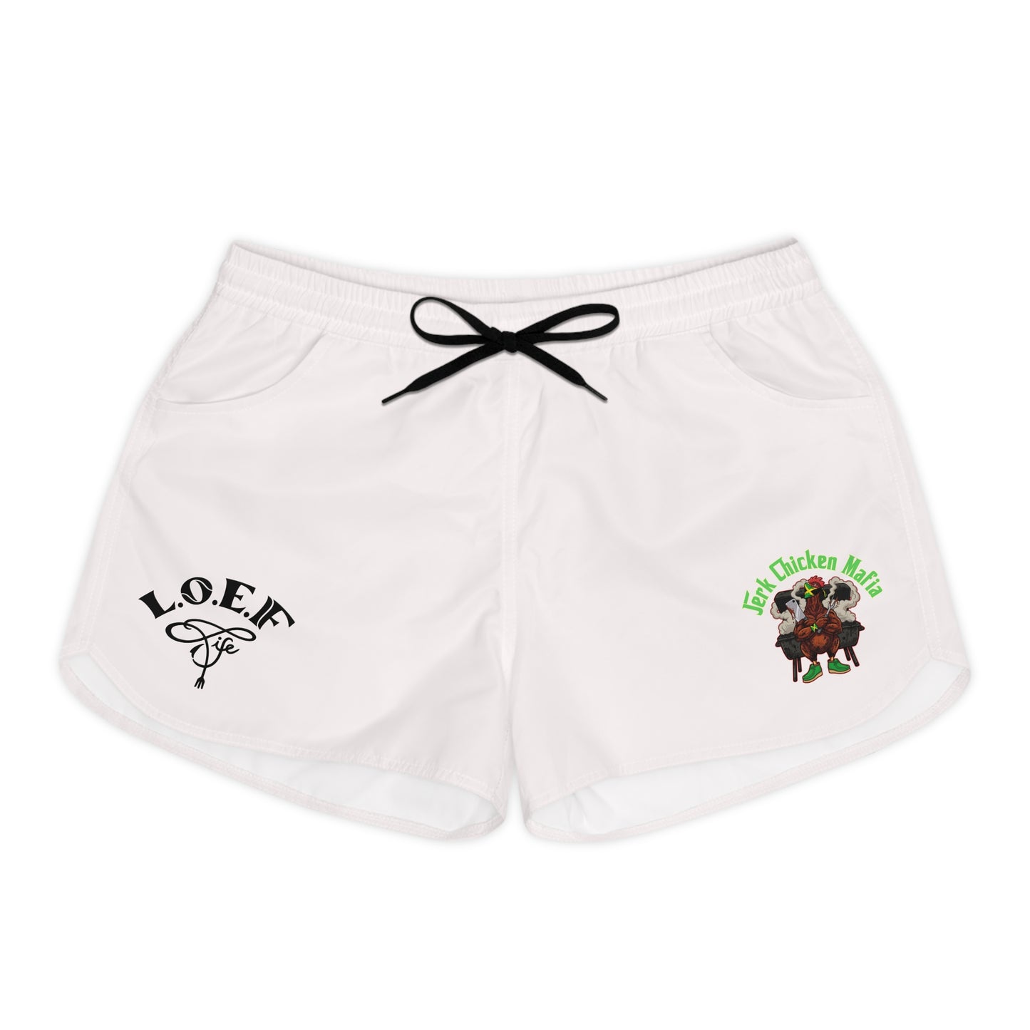 L.O.E.F Jerk Chicken Mafia Women Lounge Shorts
