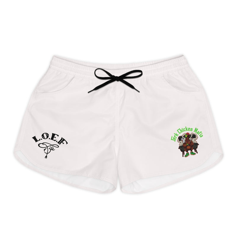 L.O.E.F Jerk Chicken Mafia Women Lounge Shorts