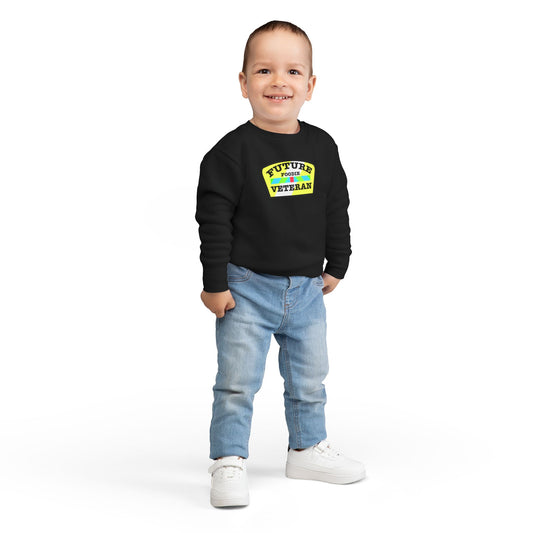 L.O.E.F Future Foodie Veteran Baby Sweatshirt (Yellow and Black)