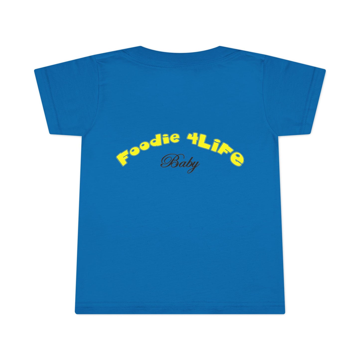 L.O.E.F Foodie 4Life Baby Tee Shirt (Flourescent Yellow)