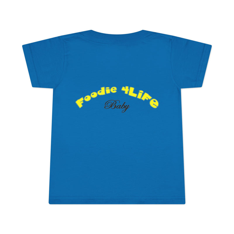 L.O.E.F Foodie 4Life Baby Tee Shirt (Flourescent Yellow)