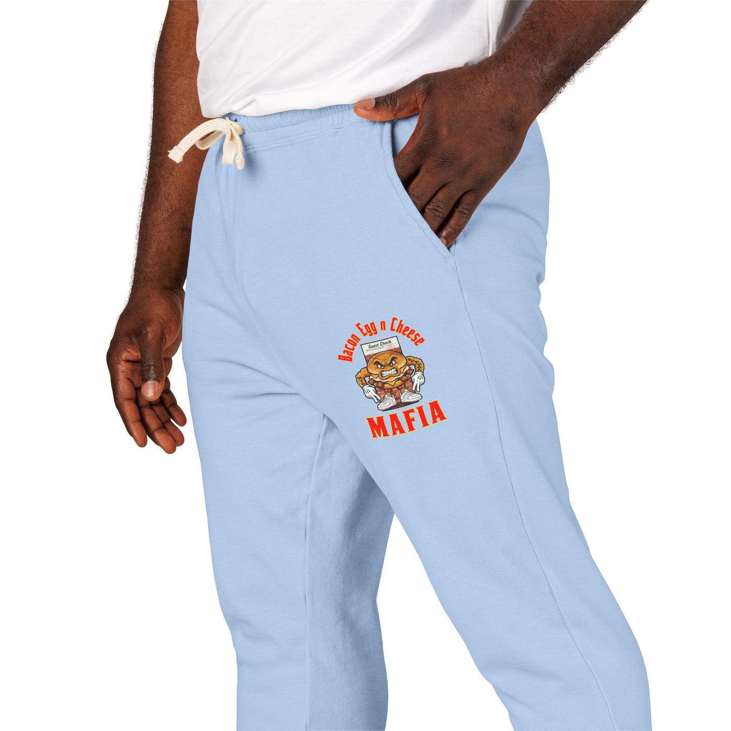 L.O.E.F Bacon Egg n Cheese Mafia Joggers