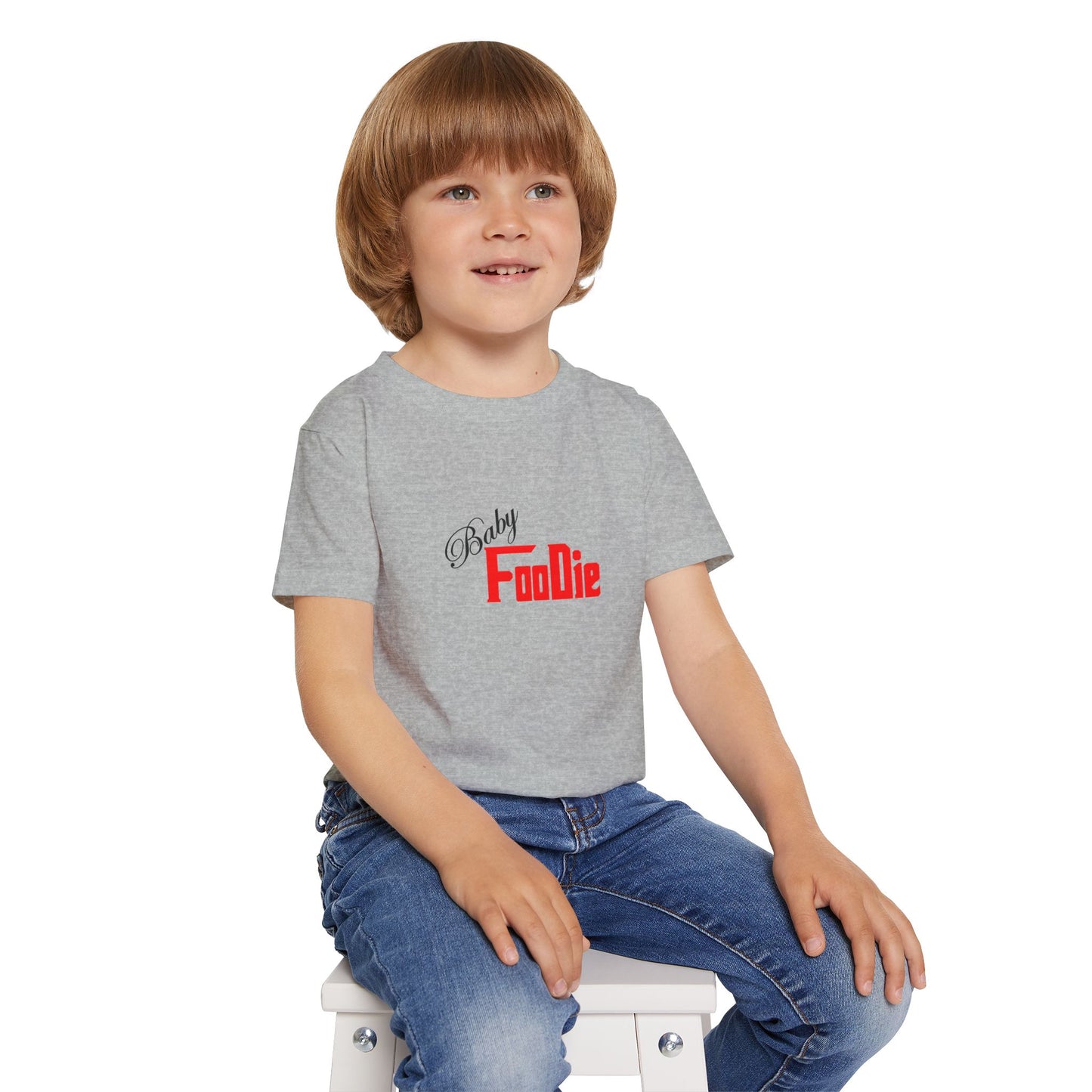 L.O.E.F Baby Foodie Toodler Tee Shirt (Fiery Red)