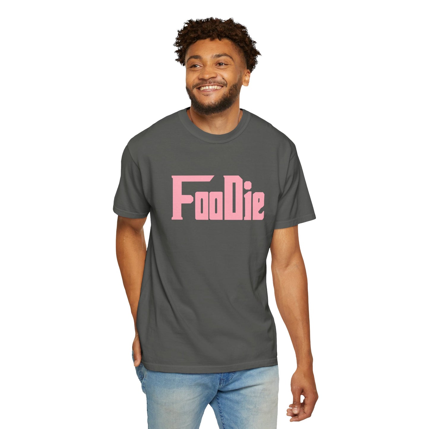 L.O.E.F Foodie Unisex Tee Shirt (Soft Pink)