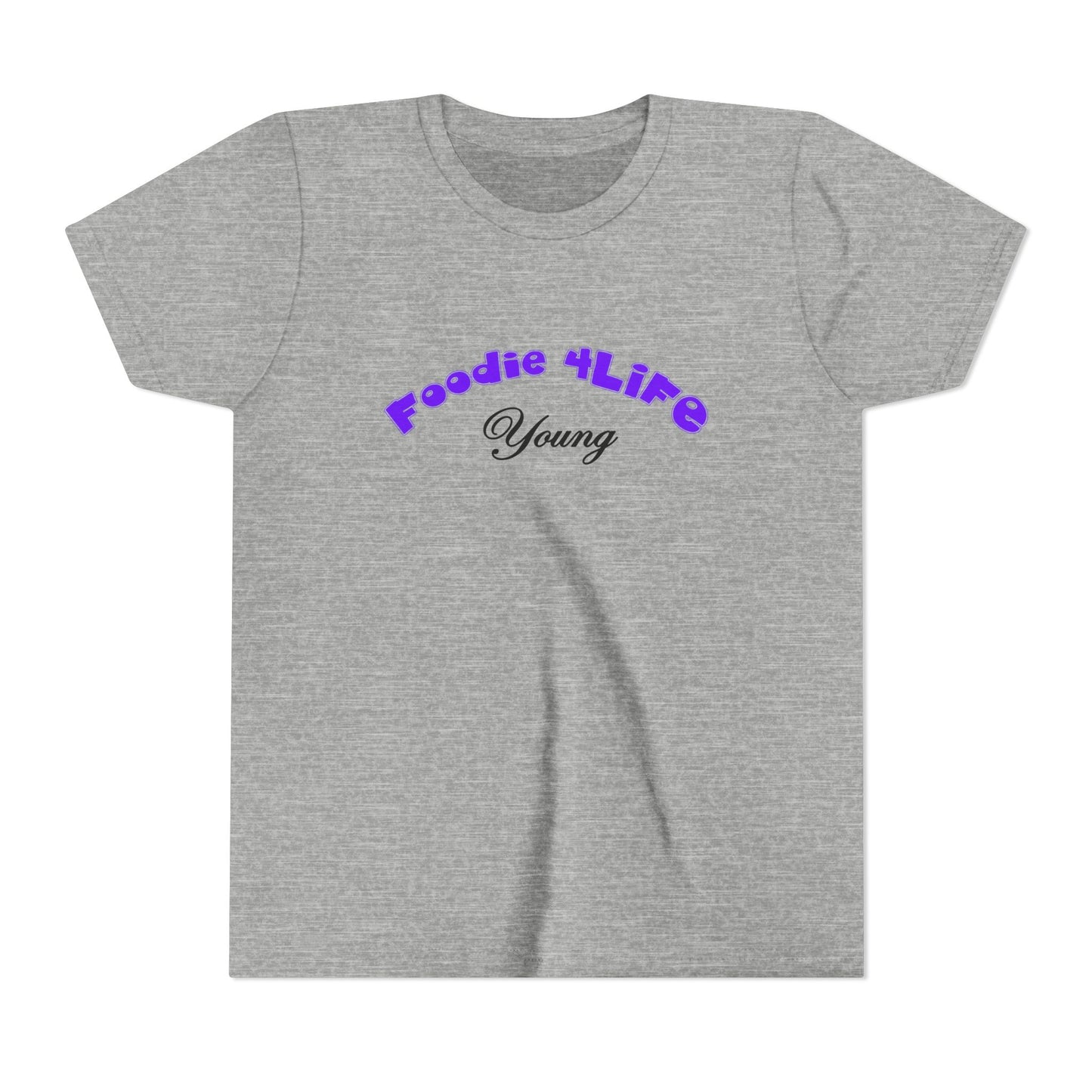 L.O.E.F Foodie 4Life Young Tee Shirt  (Violet)