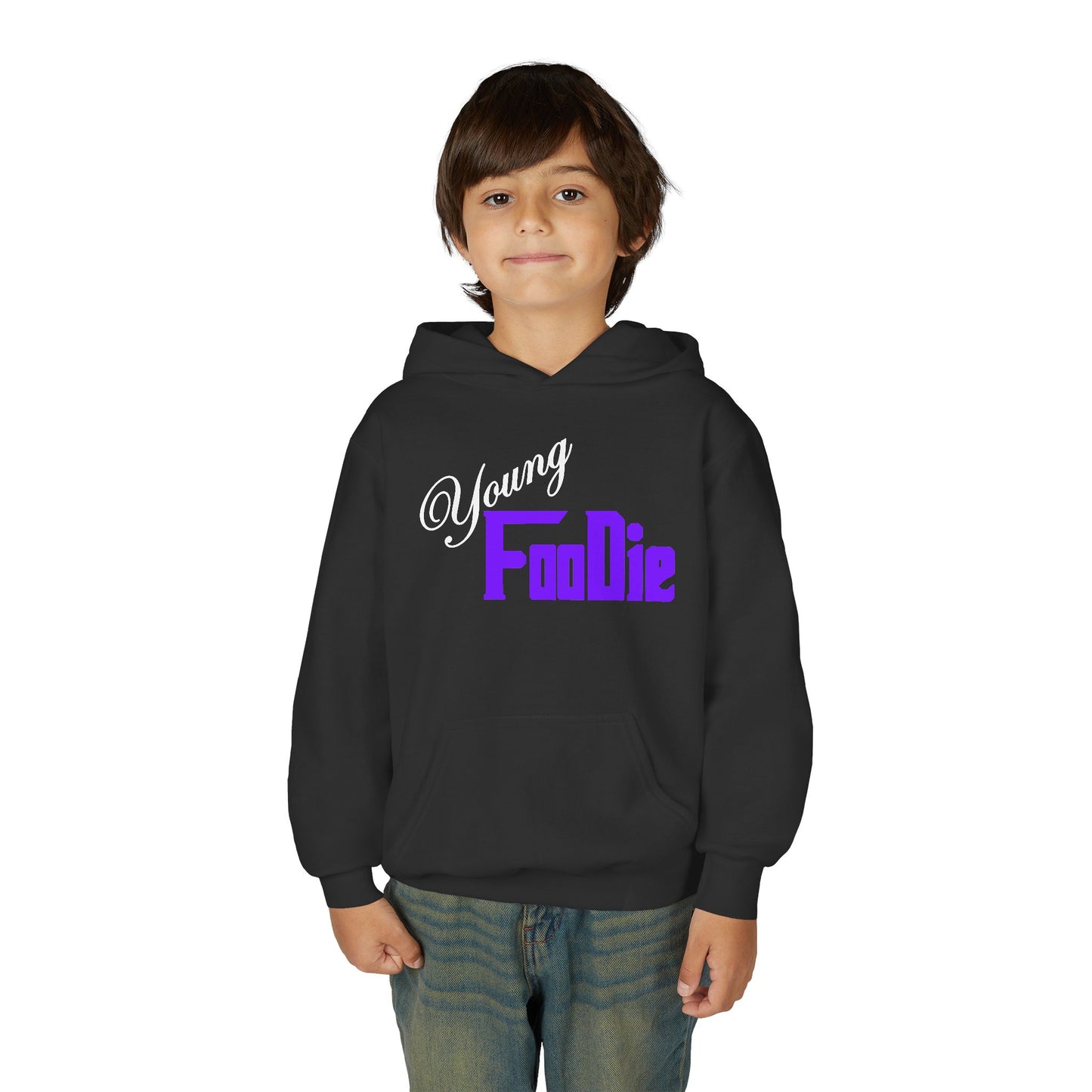 L.O.E.F Young Foodie Youth Hooded Sweatshirt (Violet)