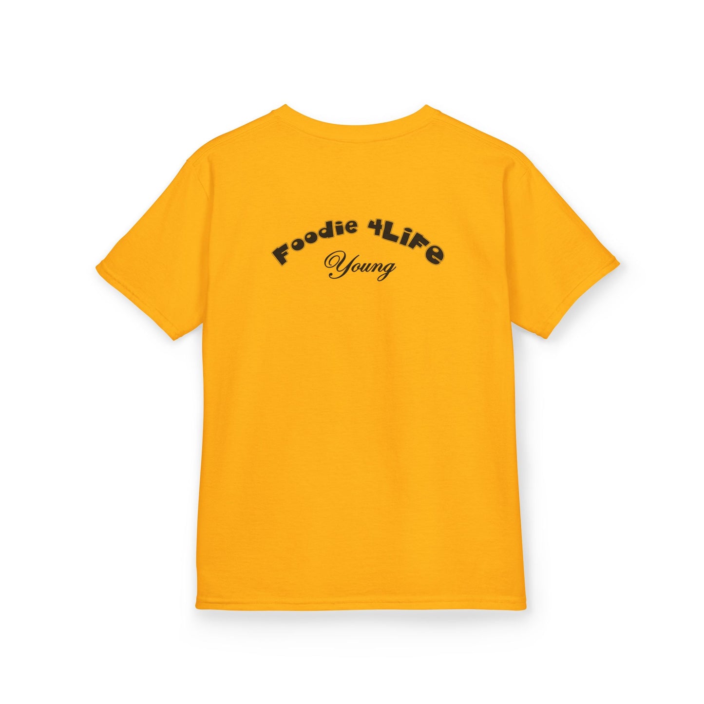 L.O.E.F Foodie 4Life Young Tee Shirt  (Black)