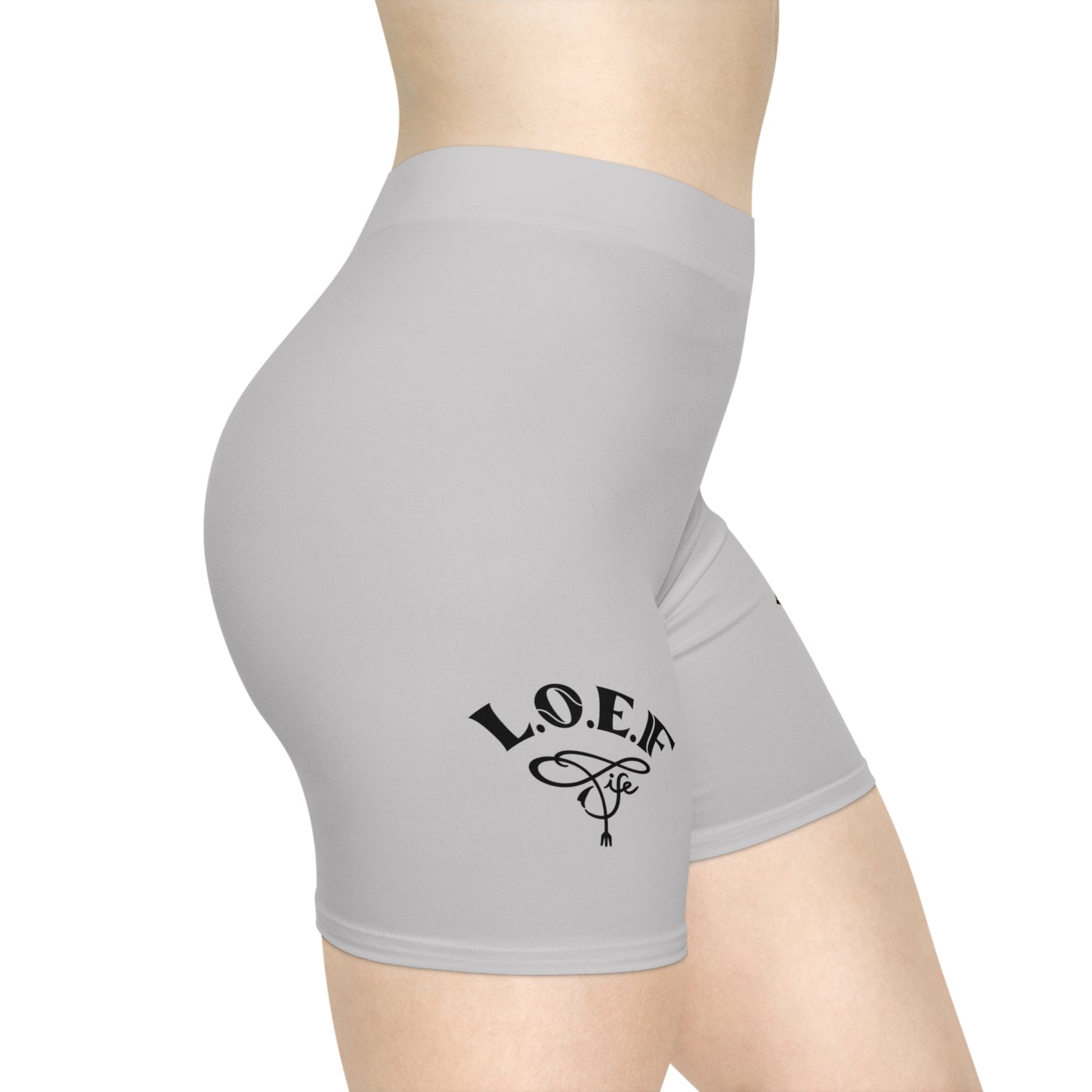 L.O.E.F Jerk Chicken Mafia Women Biker Shorts