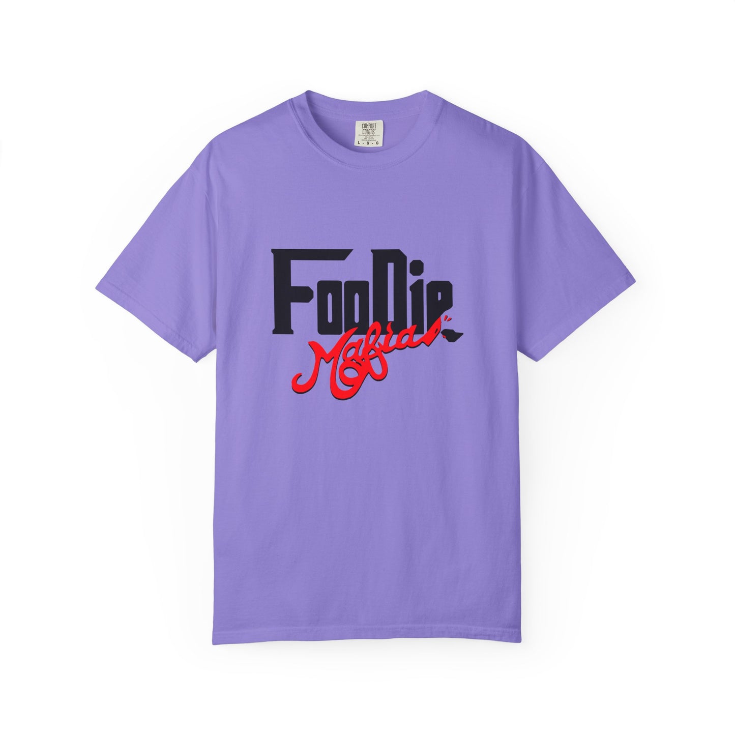 L.O.E.F Foodie Mafia Unisex Tee Shirt (Flat Red)