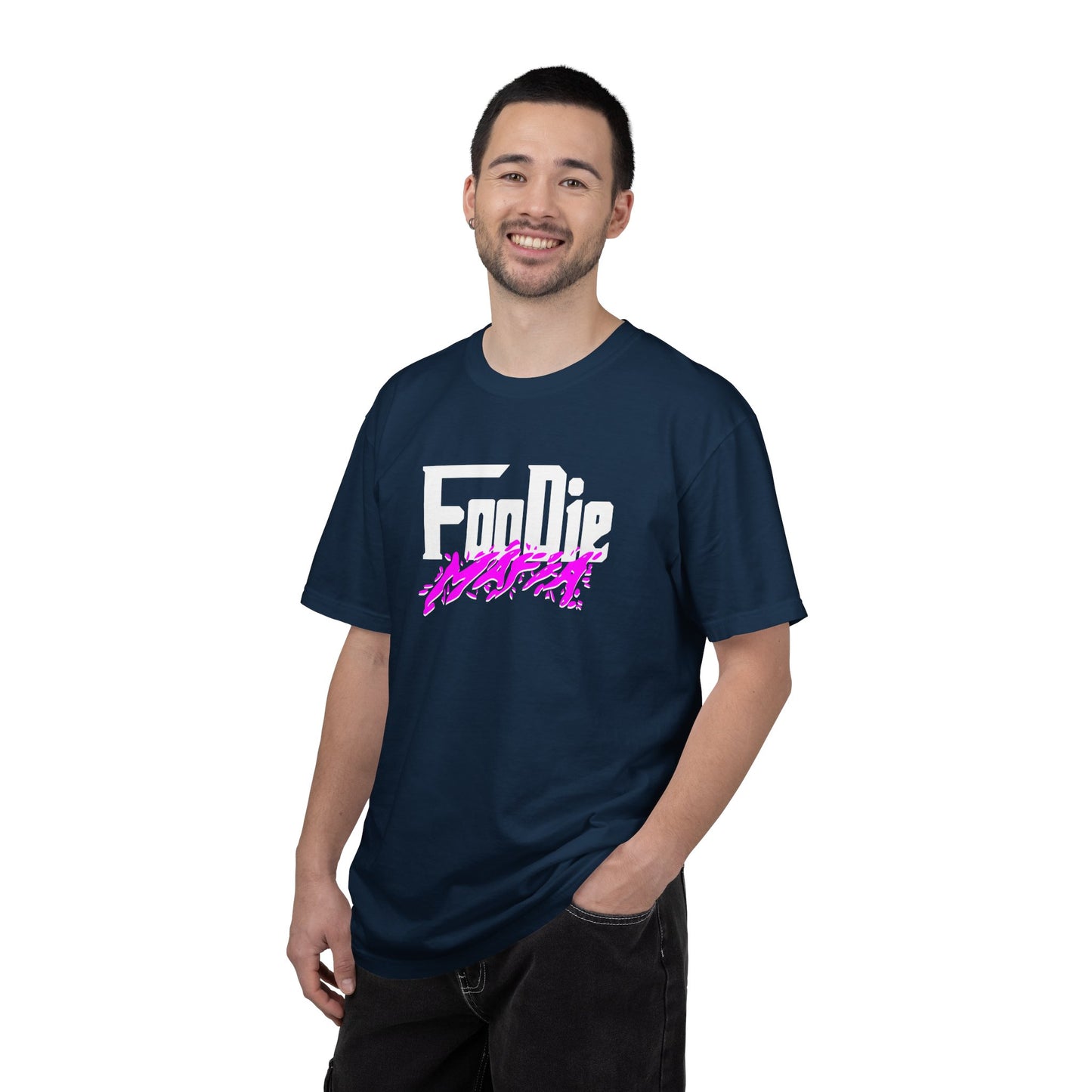 L.O.E.F Foodie Mafia Unisex Tee Shirt  (Purple)