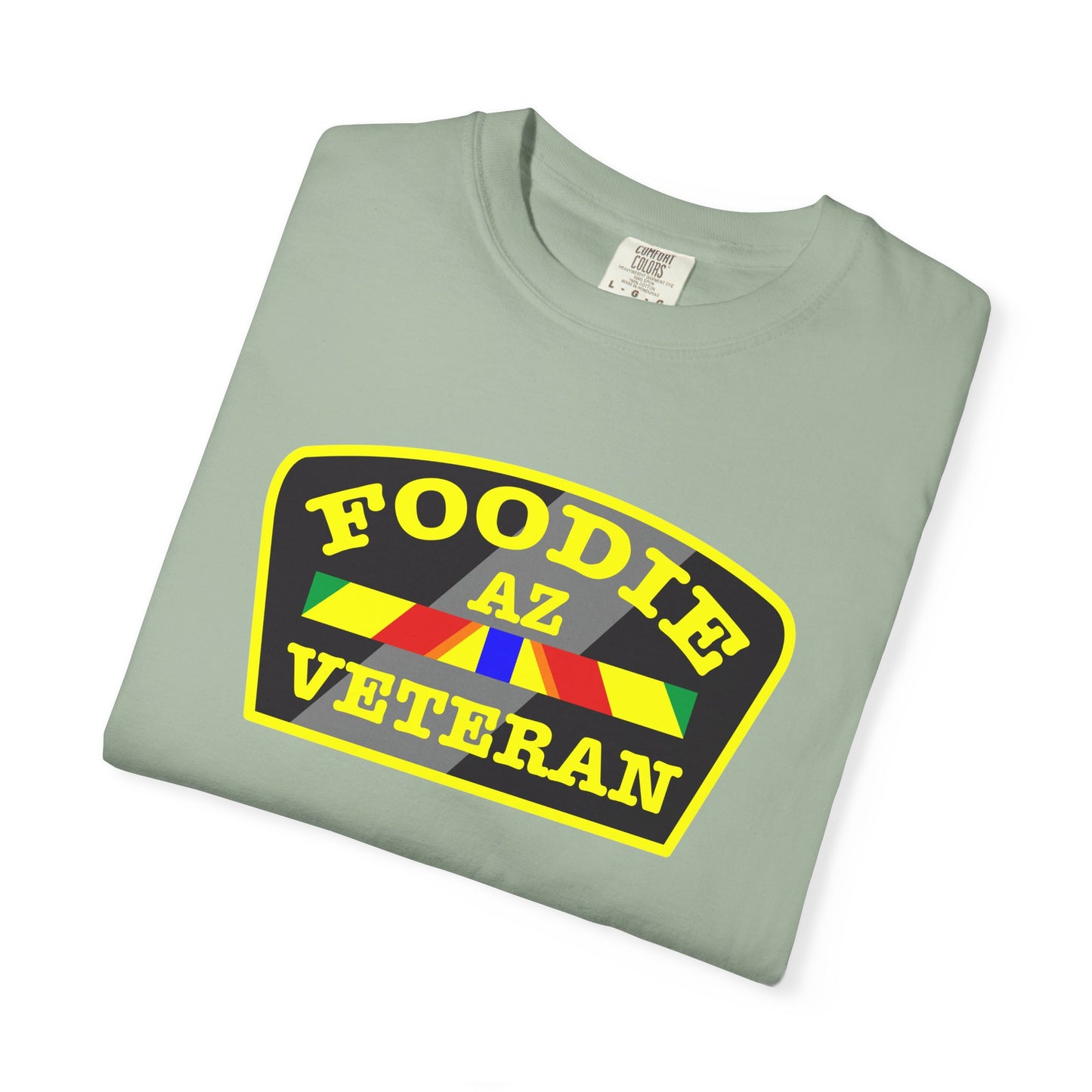 L.O.E.F Foodie Veteran AZ Unisex Tee Shirt (Yellow)