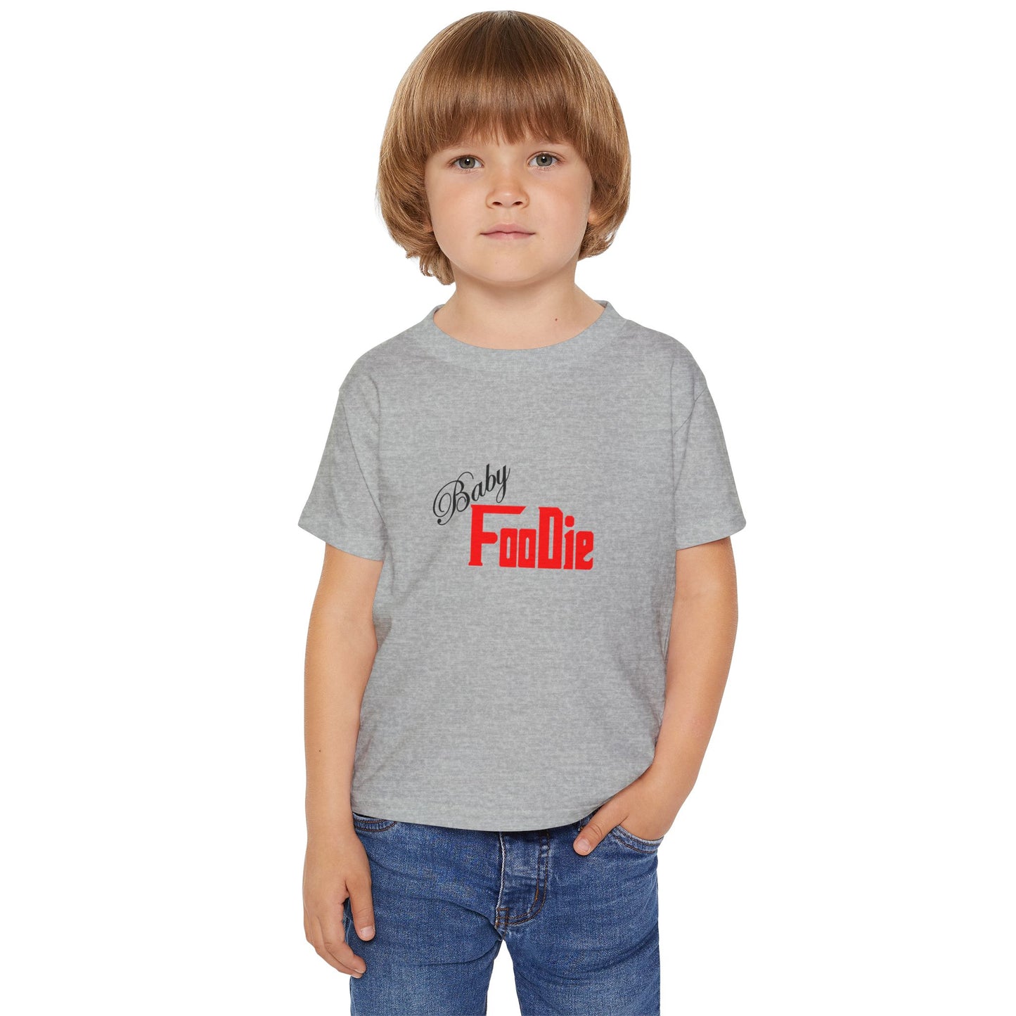 L.O.E.F Baby Foodie Toodler Tee Shirt (Fiery Red)