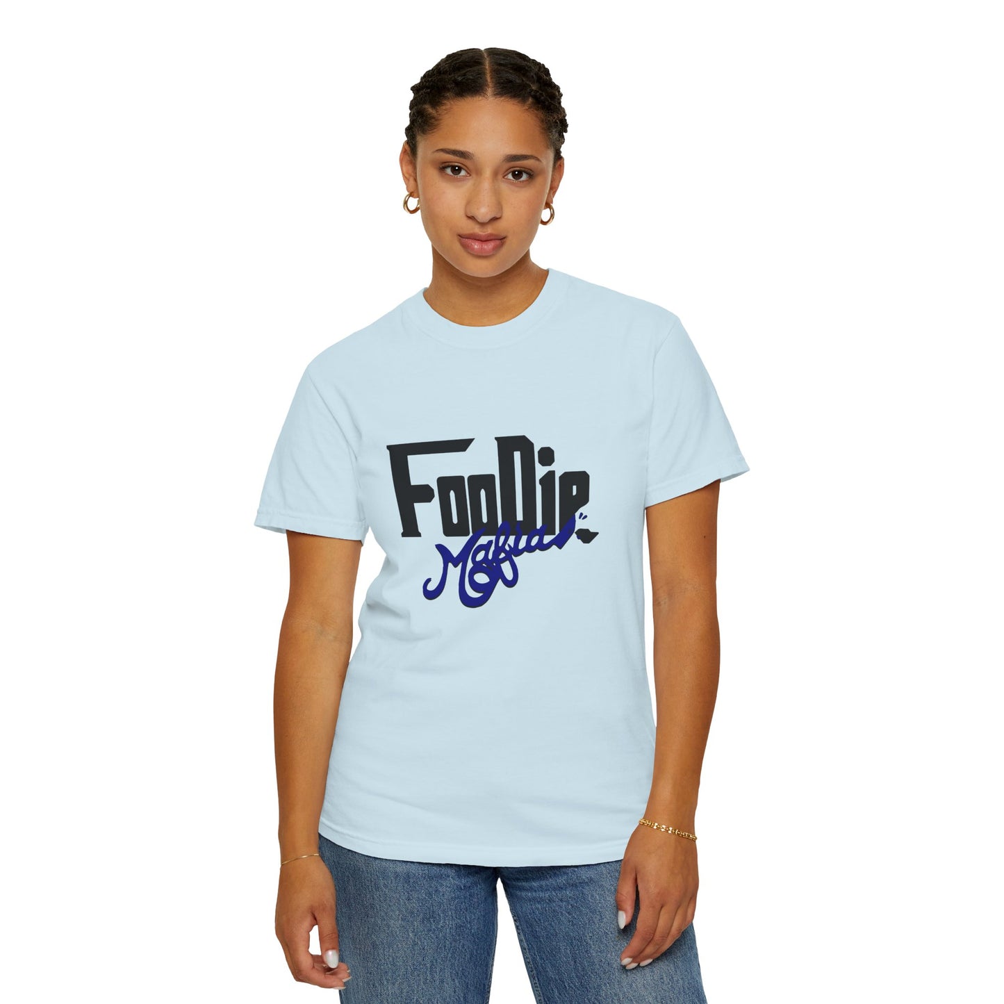 L.O.E.F Foodie Mafia Unisex Tee shirt (Dark Blue)