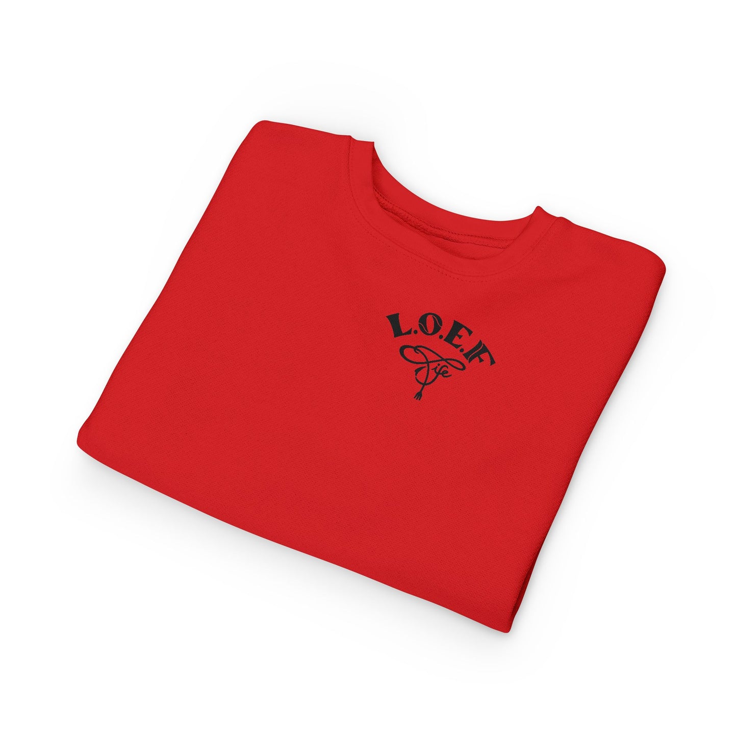 L.O.E.F Foodie 4Life Baby Sweatshirt  (Black)