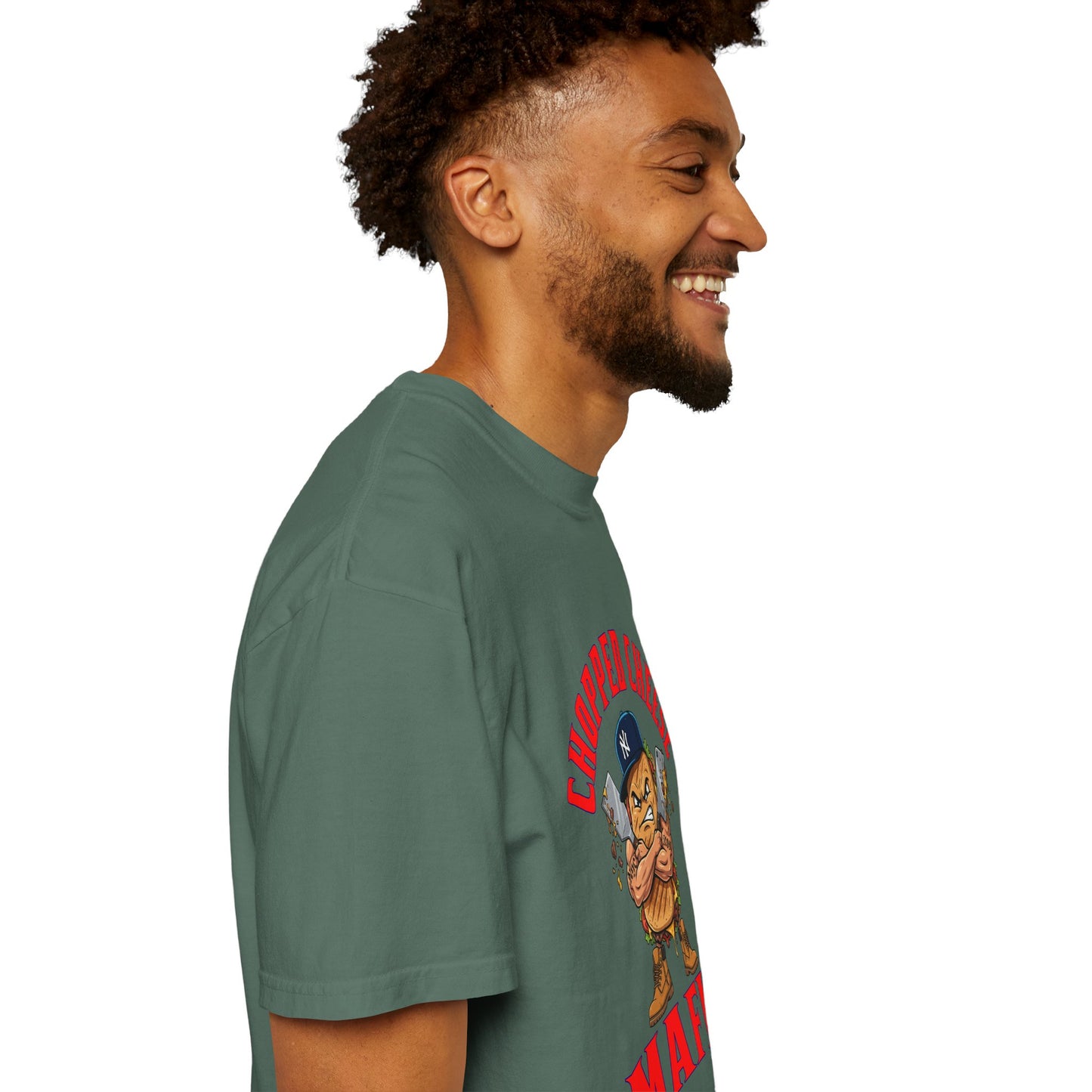 L.O.E.F Mafia Chopped Cheese Unisex Tee Shirt (Red)
