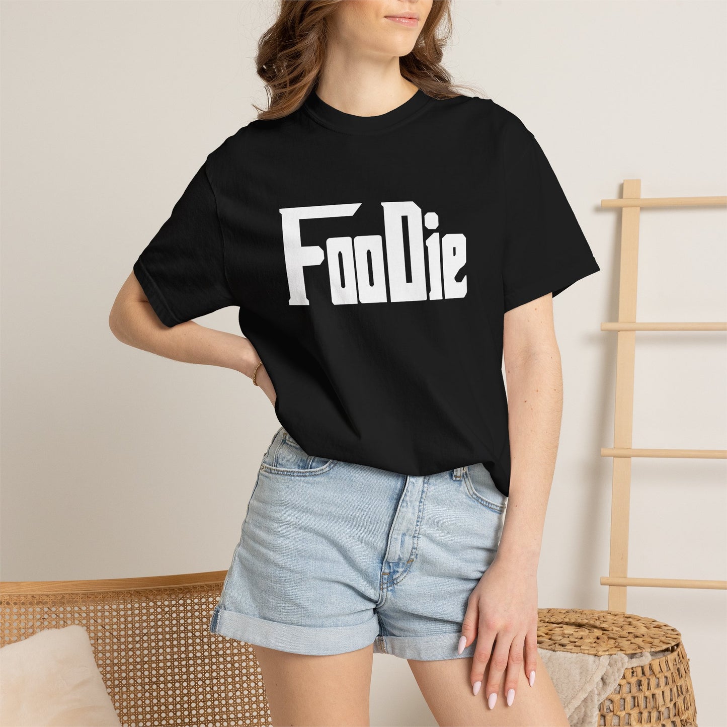 L.O.E.F Foodie Unisex Tee Shirt (White)