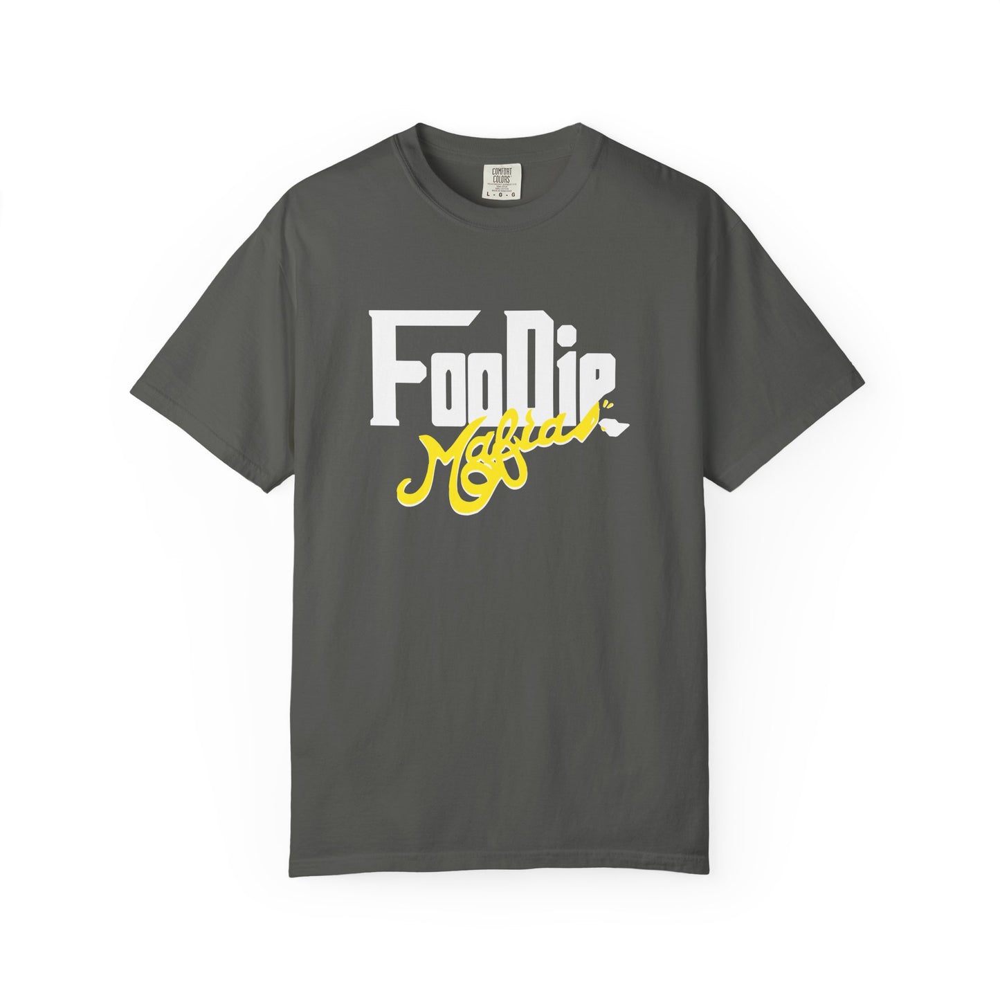 L.O.E.F Foodie Mafia Unisex Tee Shirt  (Yellow)