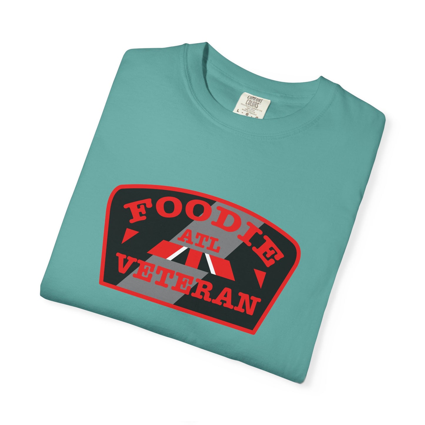 L.O.E.F Foodie Veteran ATL Unisex Tee Shirt (Red)