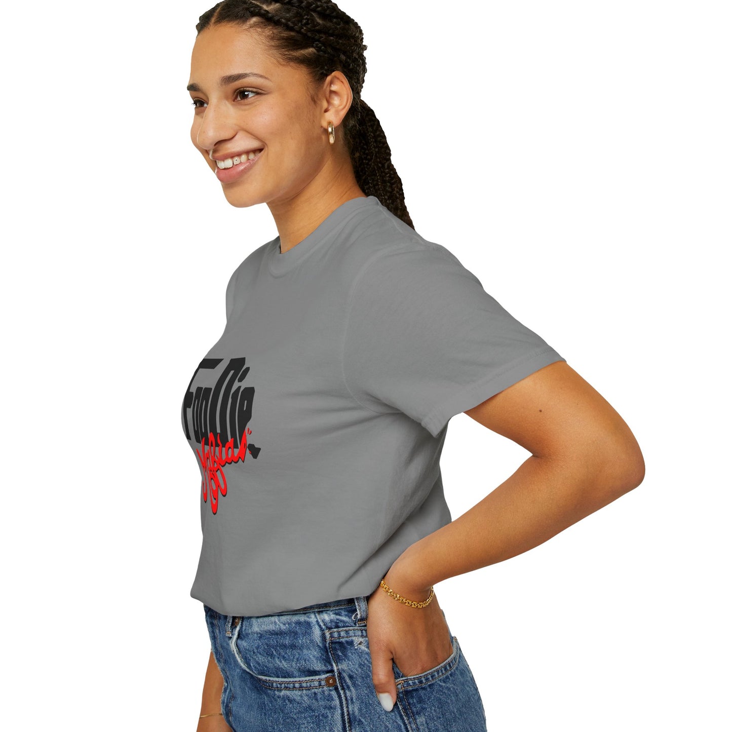 L.O.E.F Foodie Mafia Unisex Tee Shirt (Flat Red)