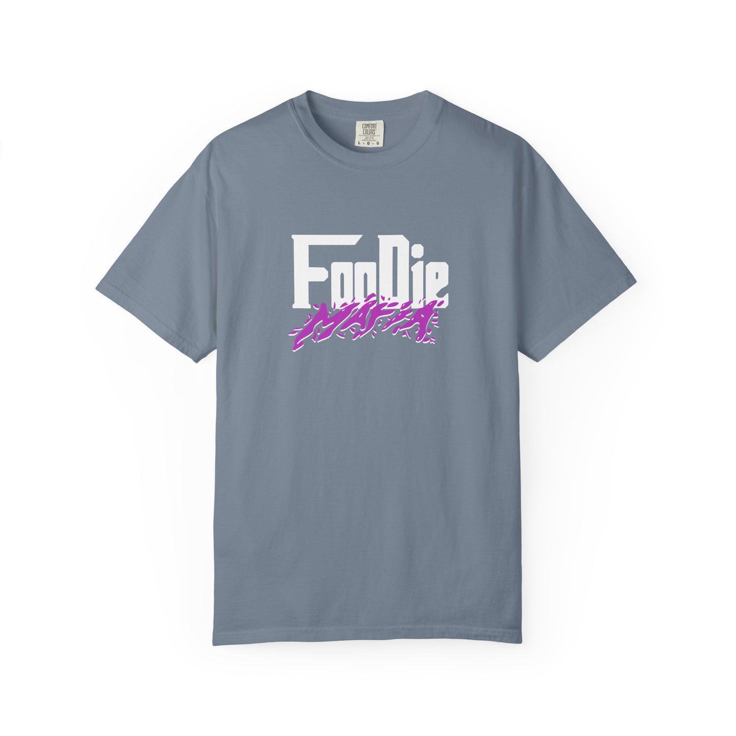 L.O.E.F White Foodie Mafia Tee Shirt (Purple)
