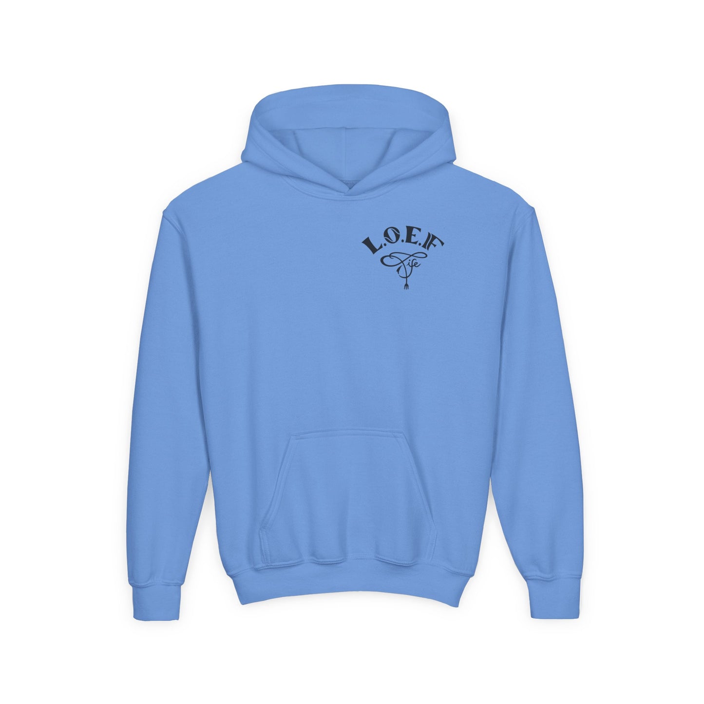 L.O.E.F Foodie 4Life Young Hoodie (Fiery Red)