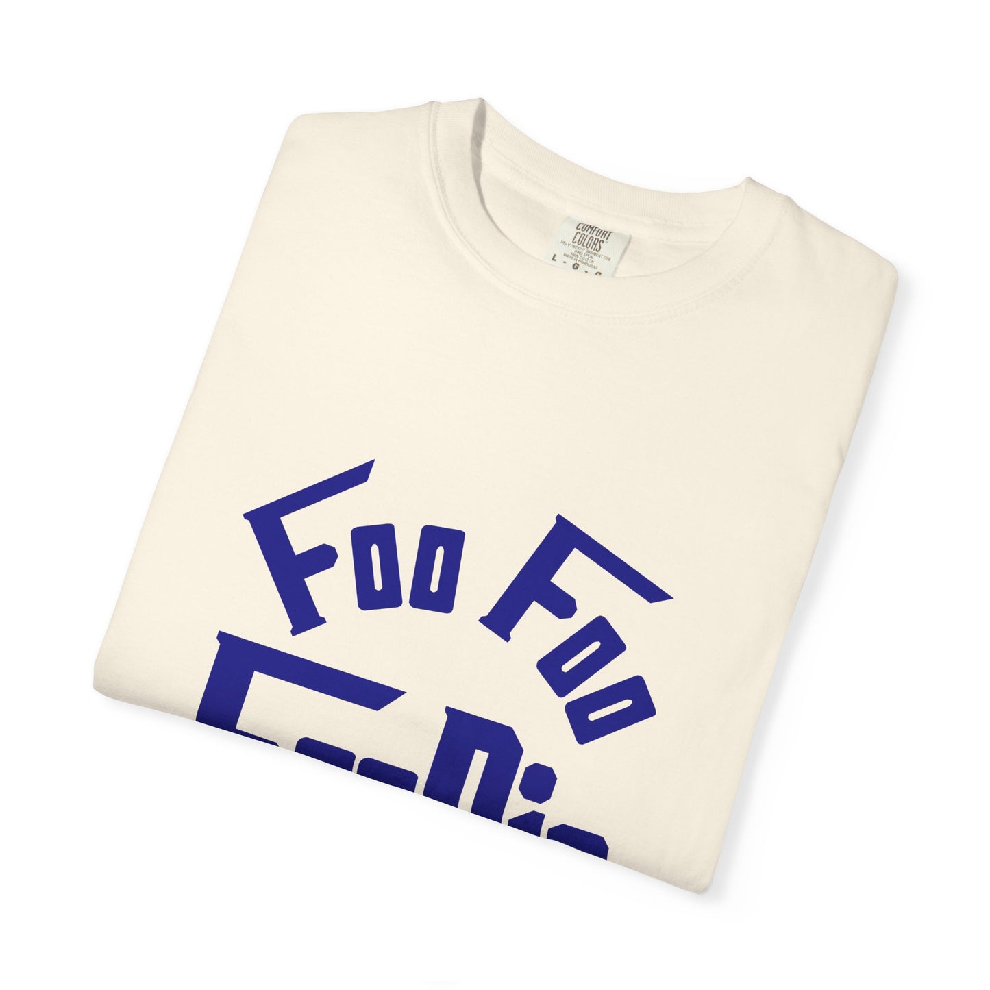 L.O.E.F FOO FOO FOODIE Unisex Tee shirt(Dark Blue)