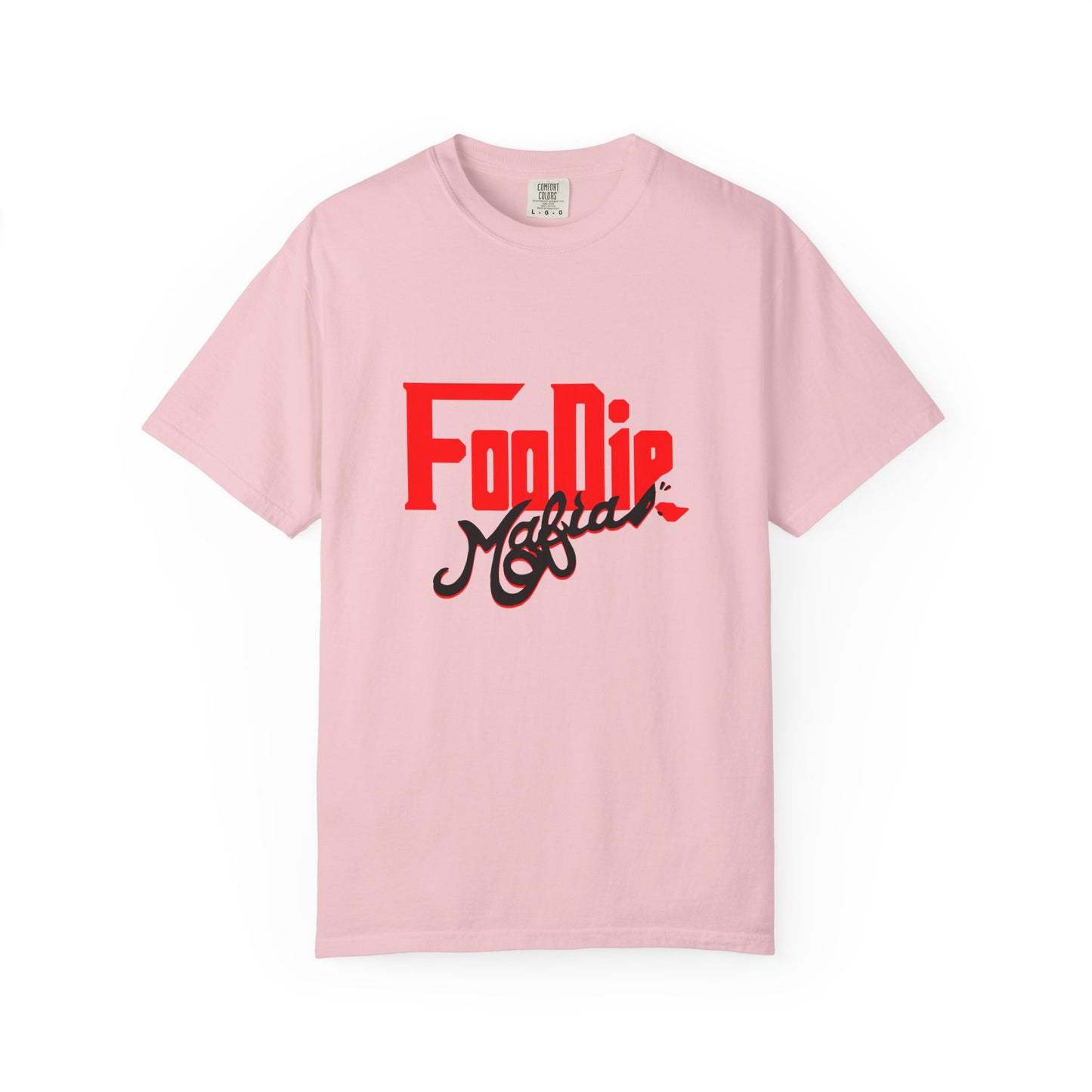 L.O.E.F Red Foodie Mafia Unisex Tee shirt (Black)