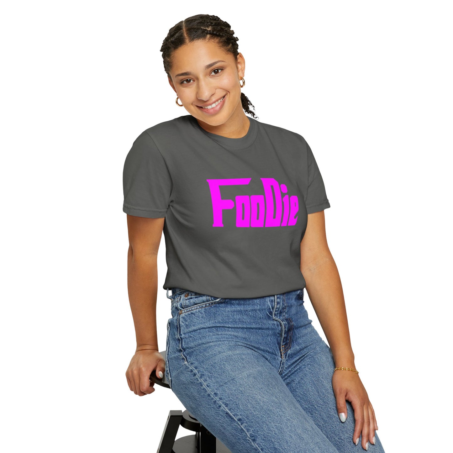 L.O.E.F Foodie Unisex Tee Shirt (Fuchsia)