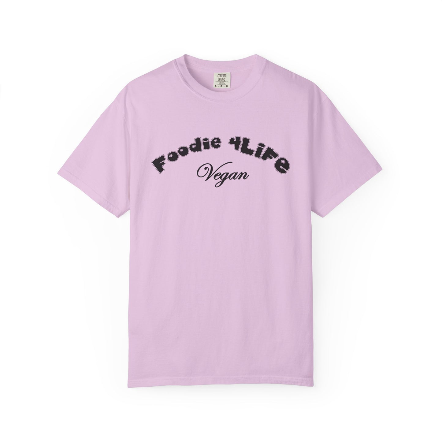 L.O.E.F Foodie 4Life Vegan Unisex Tee Shirt (Black)