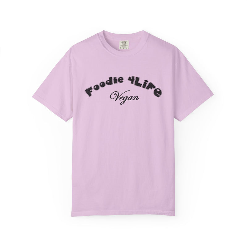 L.O.E.F Foodie 4Life Vegan Unisex Tee Shirt (Black)