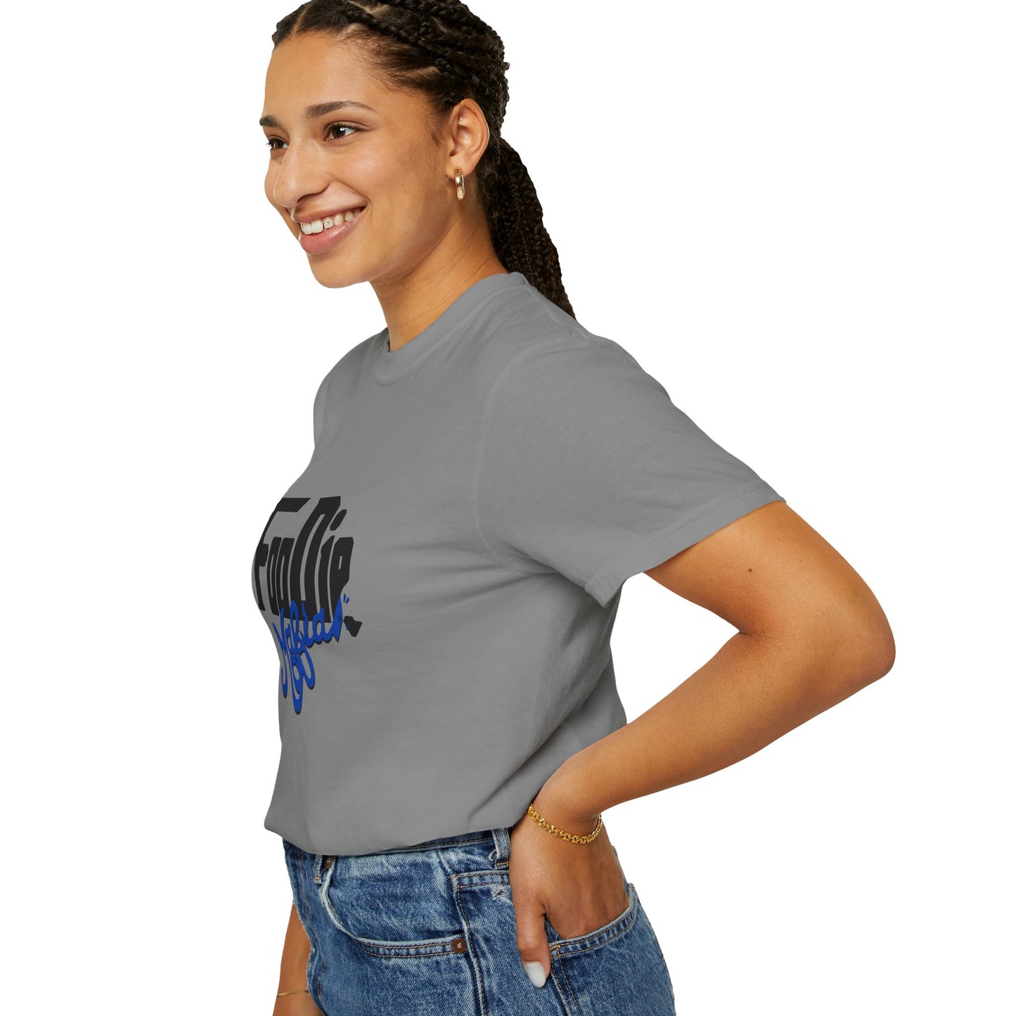 L.O.E.F Foodie Mafia Unisex Tee shirt (Cobalt Blue)