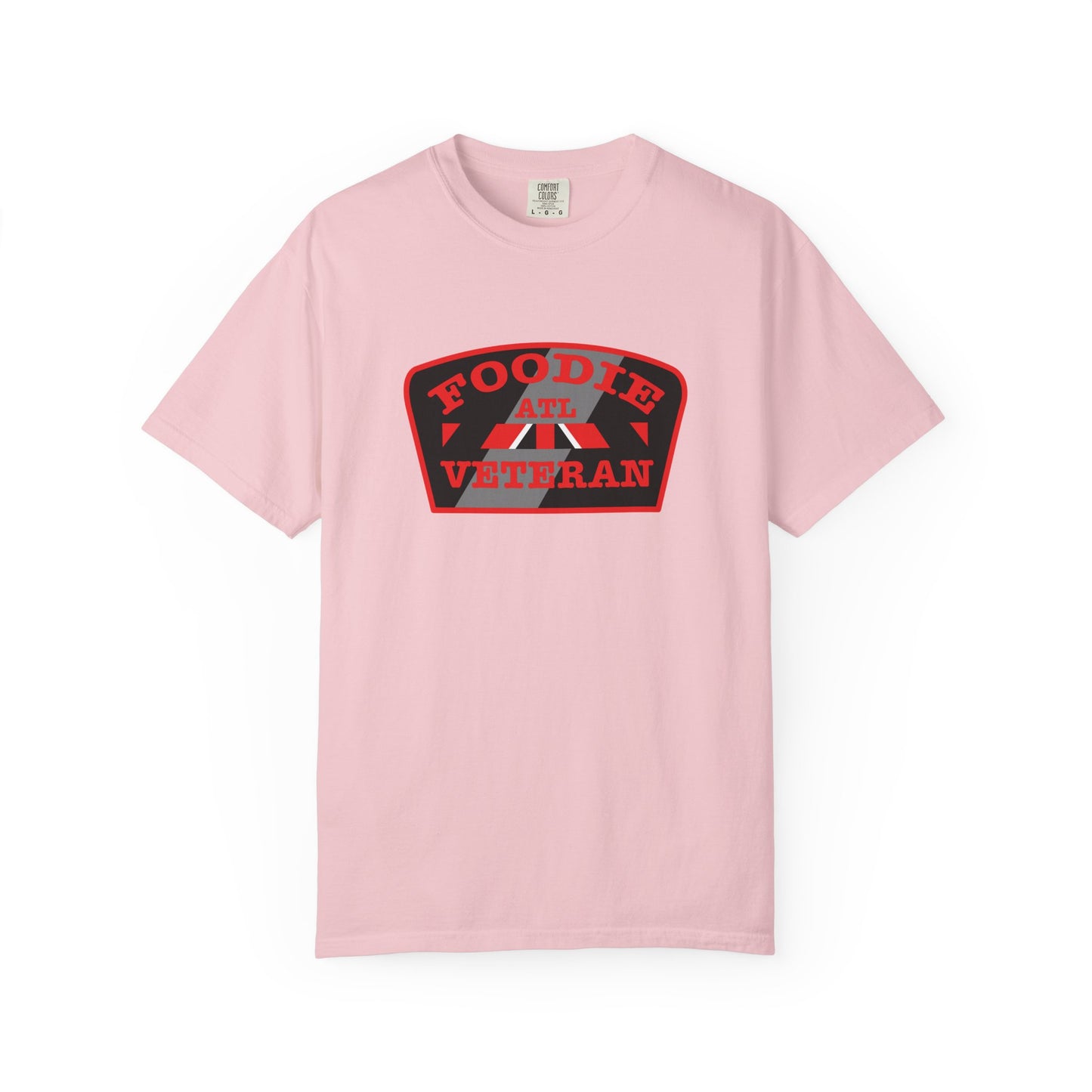 L.O.E.F Foodie Veteran ATL Unisex Tee Shirt (Red)