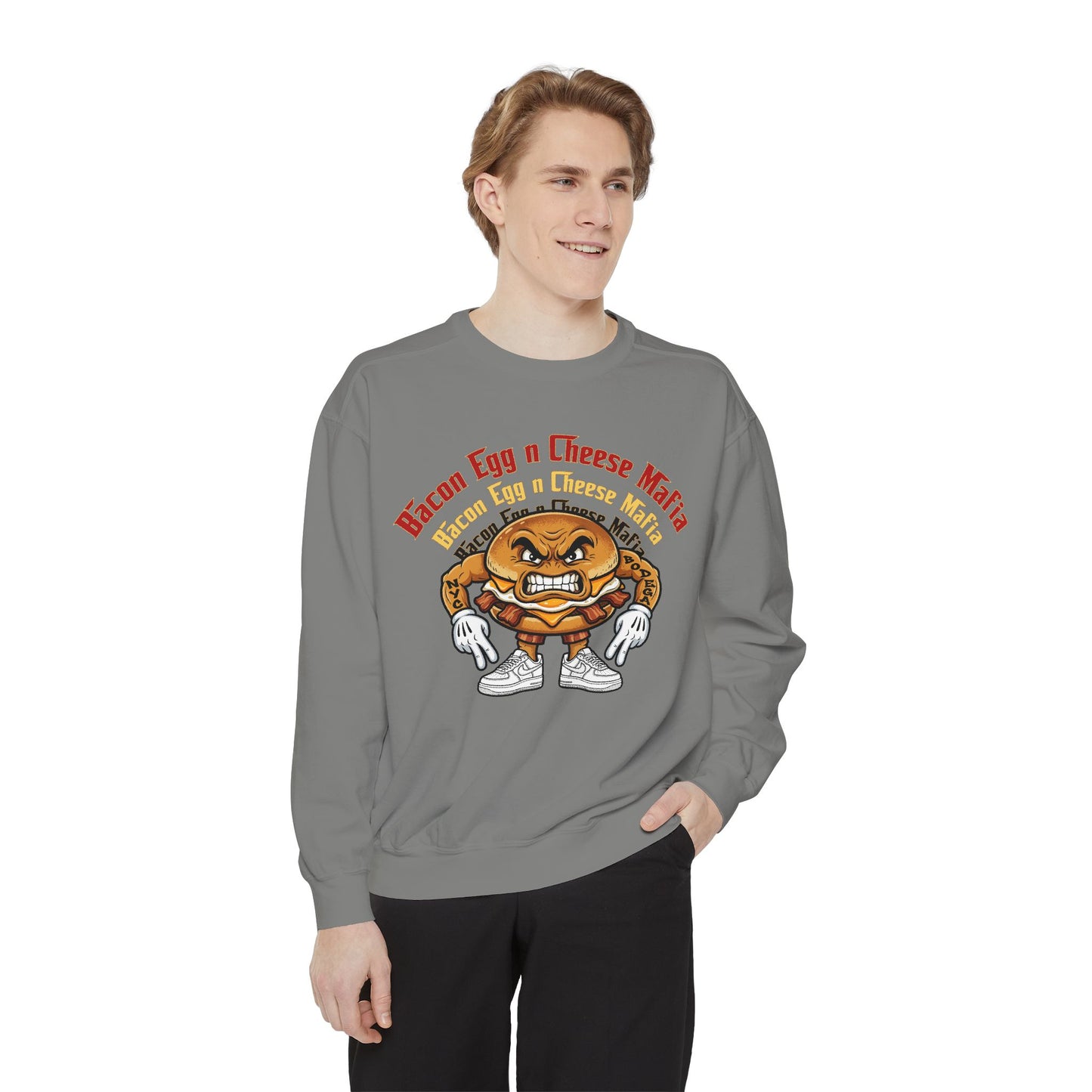 L.O.E.F Bacon Egg n Cheese Mafia Sweatshirt