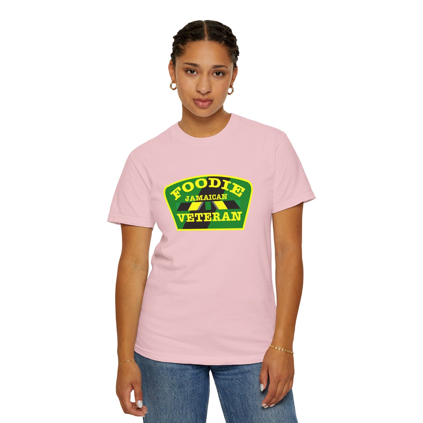 L.O.E.F Foodie Veteran Jamaican Unisex Tee Shirt