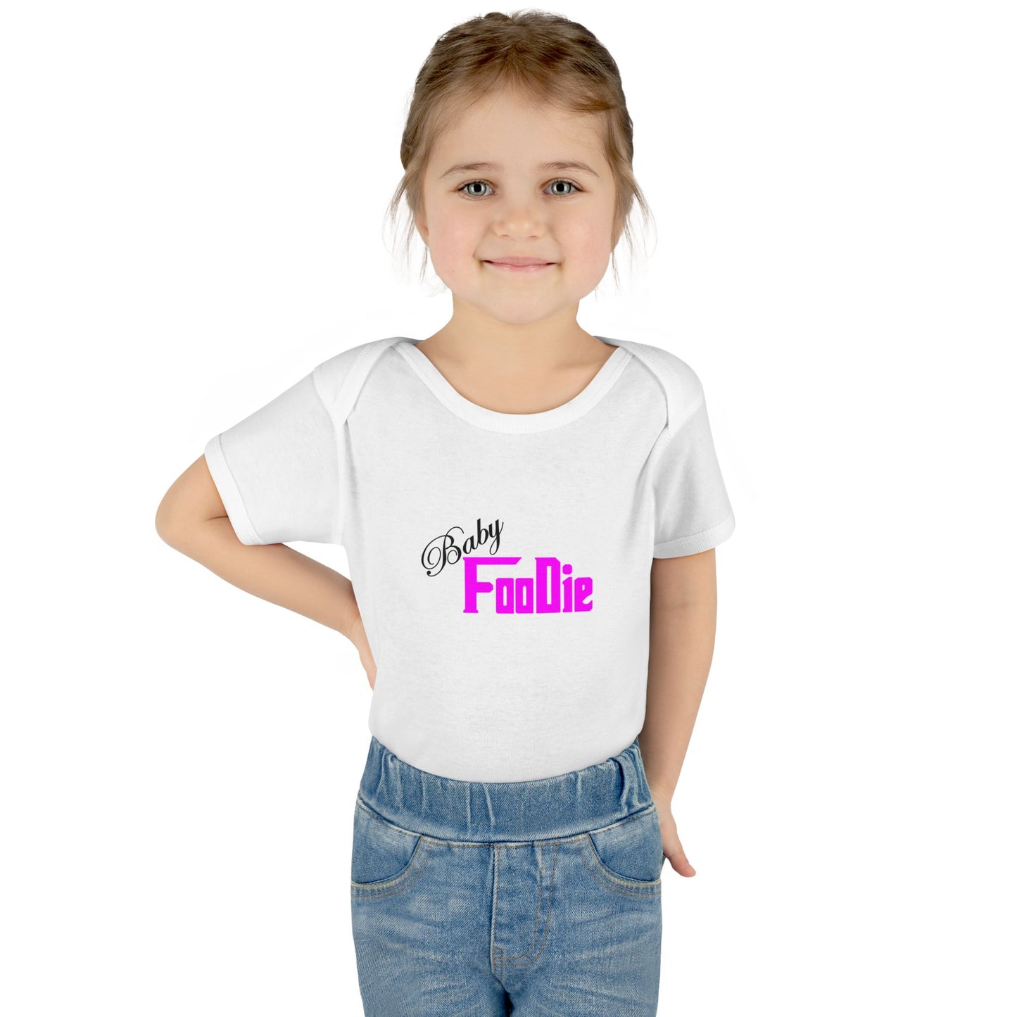 L.O.E.F Baby Foodie Toddler Bodysuit (Fuchsia)