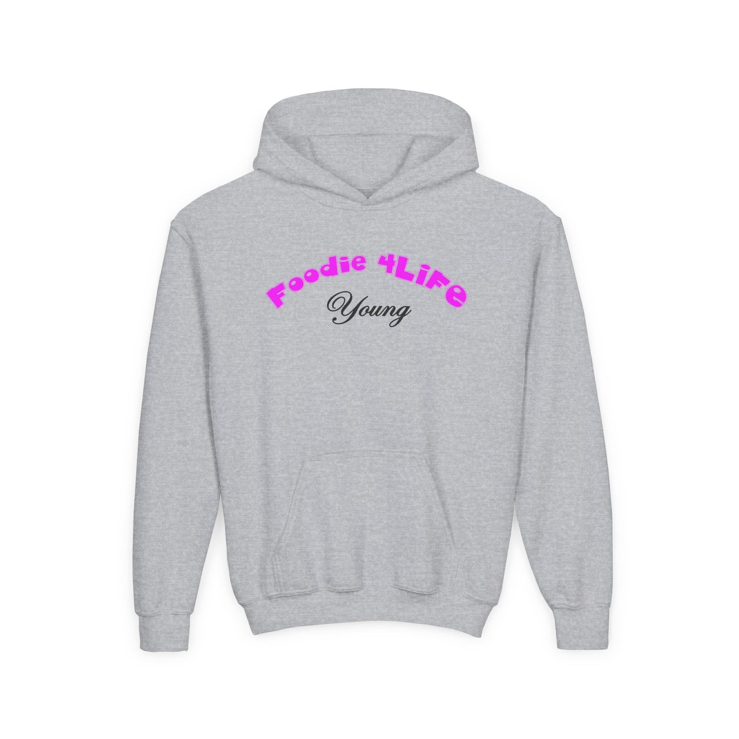 L.O.E.F Foodie 4Life Young Hoodie (Fuchsia)