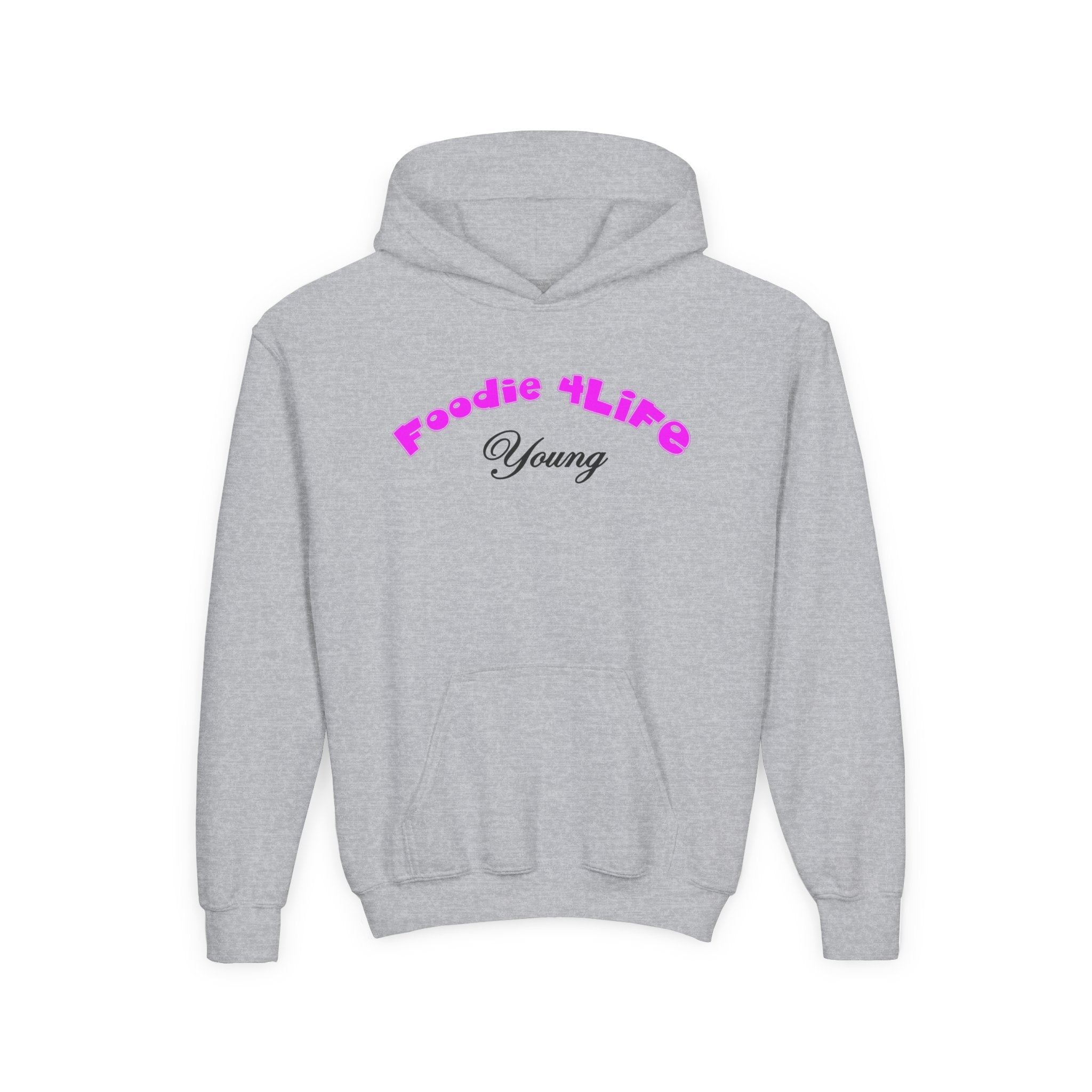 L.O.E.F Foodie 4Life Young Hoodie (Fuchsia)