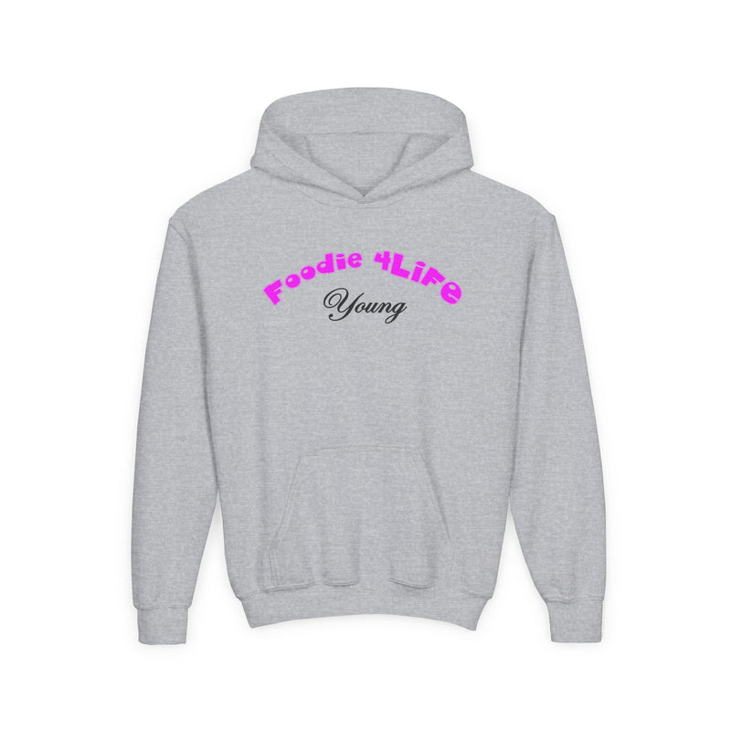 L.O.E.F Foodie 4Life Young Hoodie (Fuchsia)