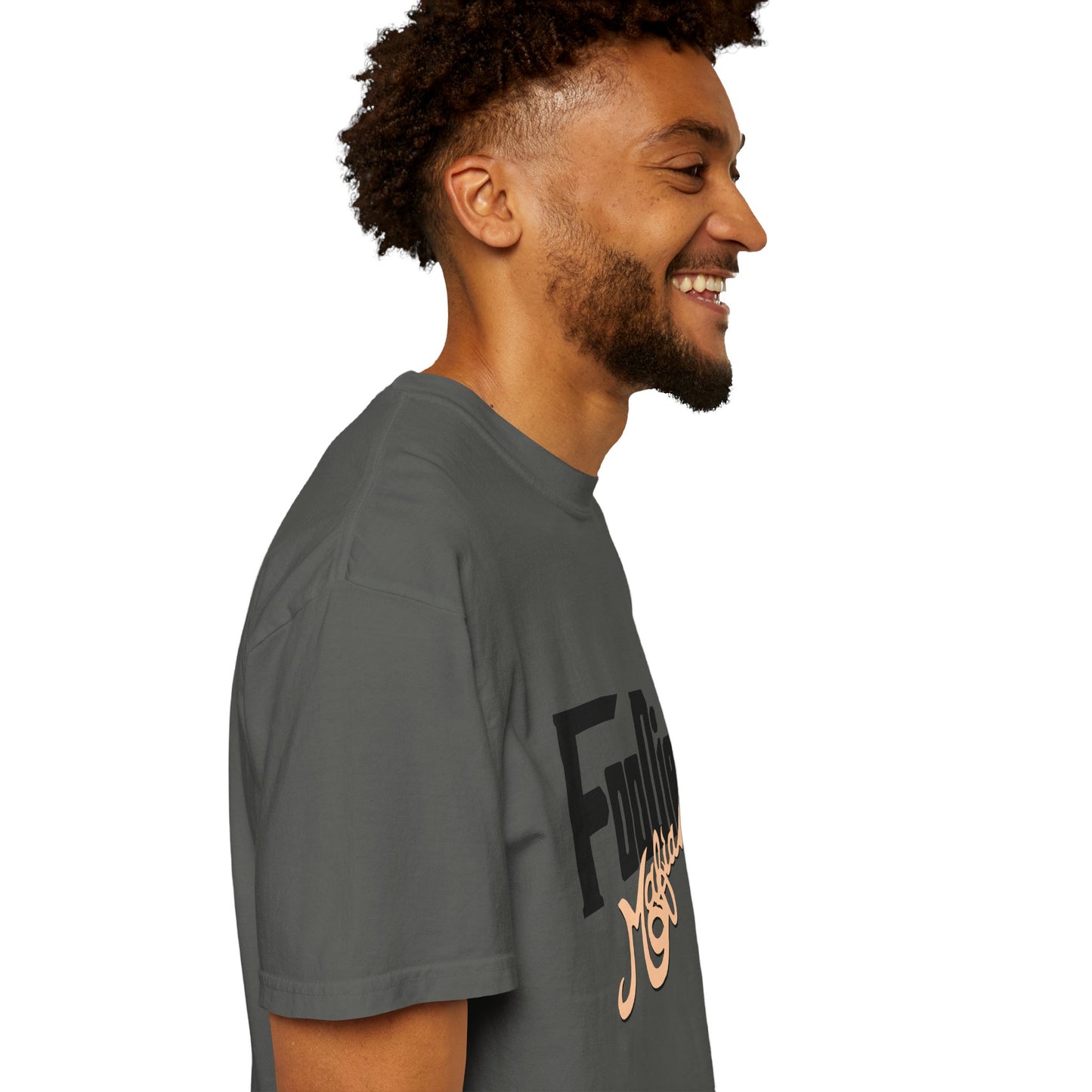 L.O.E.F Foodie Mafia Unisex Tee Shirt (Soft Yellow)