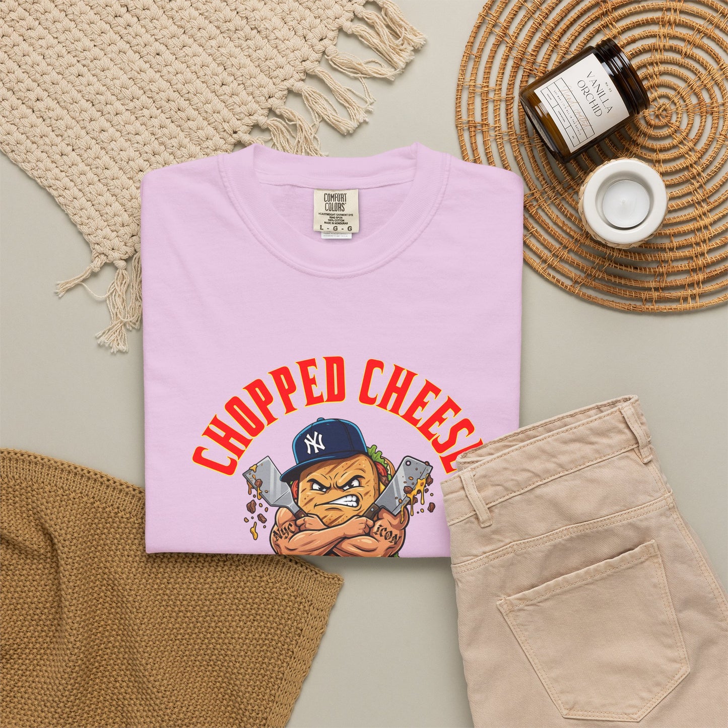 L.O.E.F Mafia Chopped Cheese Unisex Tee Shirt