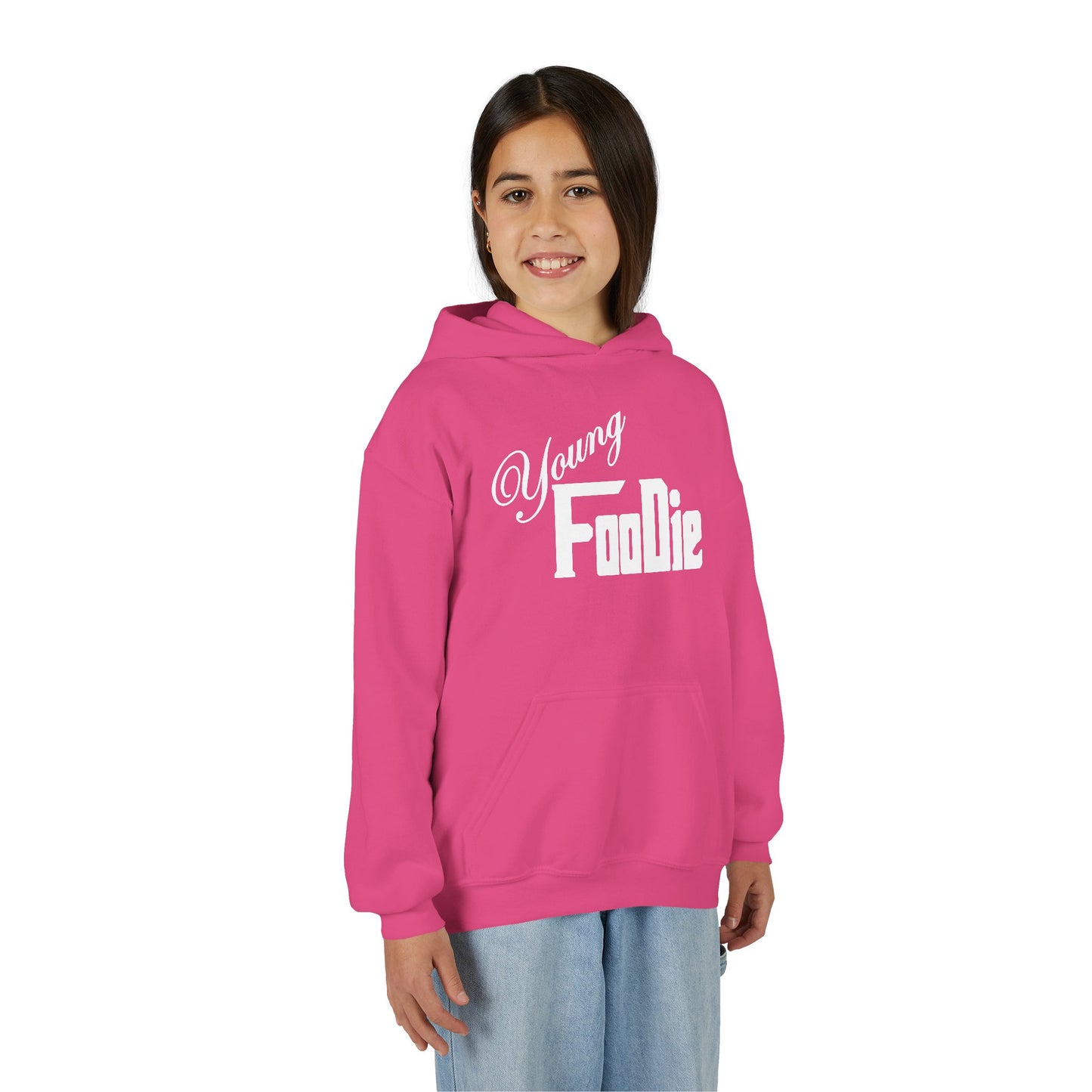 L.O.E.F Young Foodie Youth Hooded Sweatshirt (White)